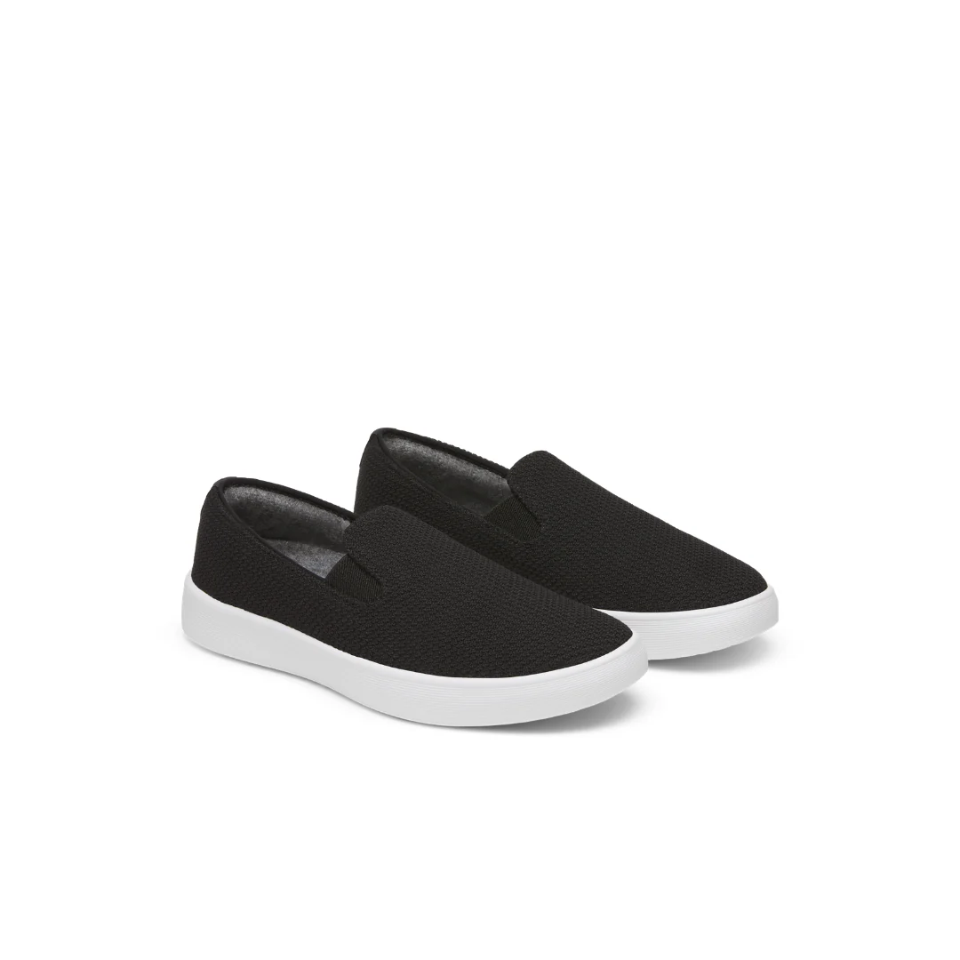 Allbirds Cruiser Natural Black (Blizzard Sole) Slip On Mens Sneakers - Image 5