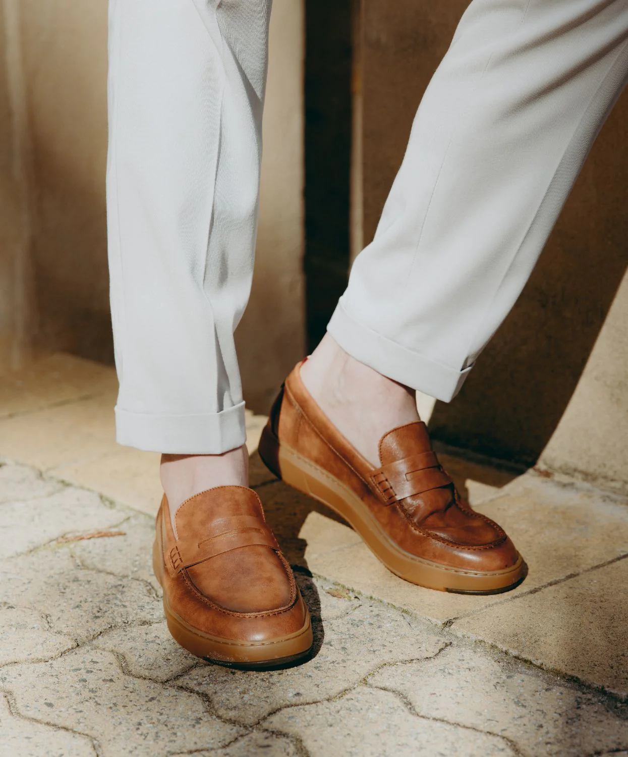 Ambitious Aktif Mens Loafer Cognac - Image 3
