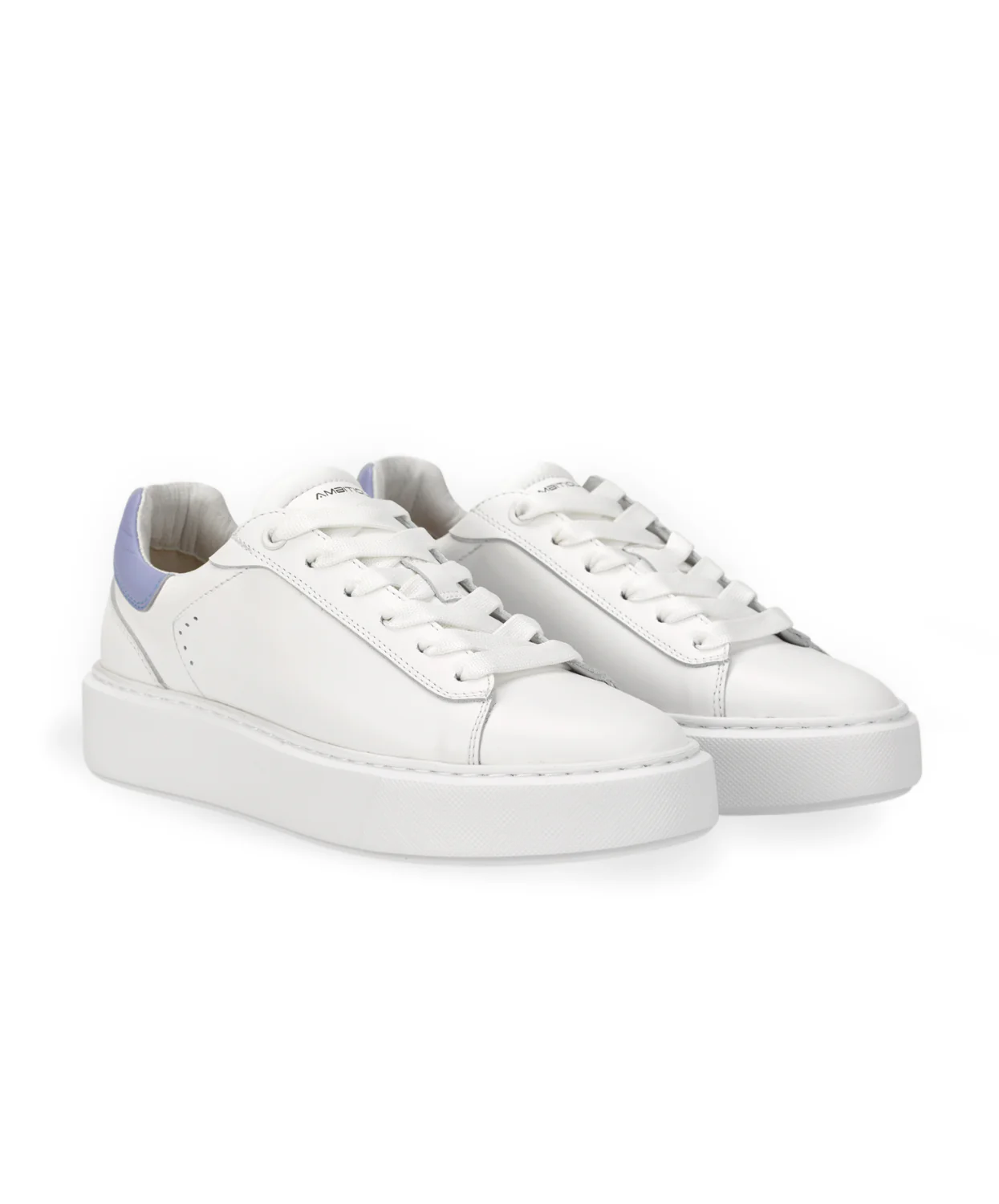 Ambitious Bozelady Low Top Wmns Sneaker White Purple - Image 4