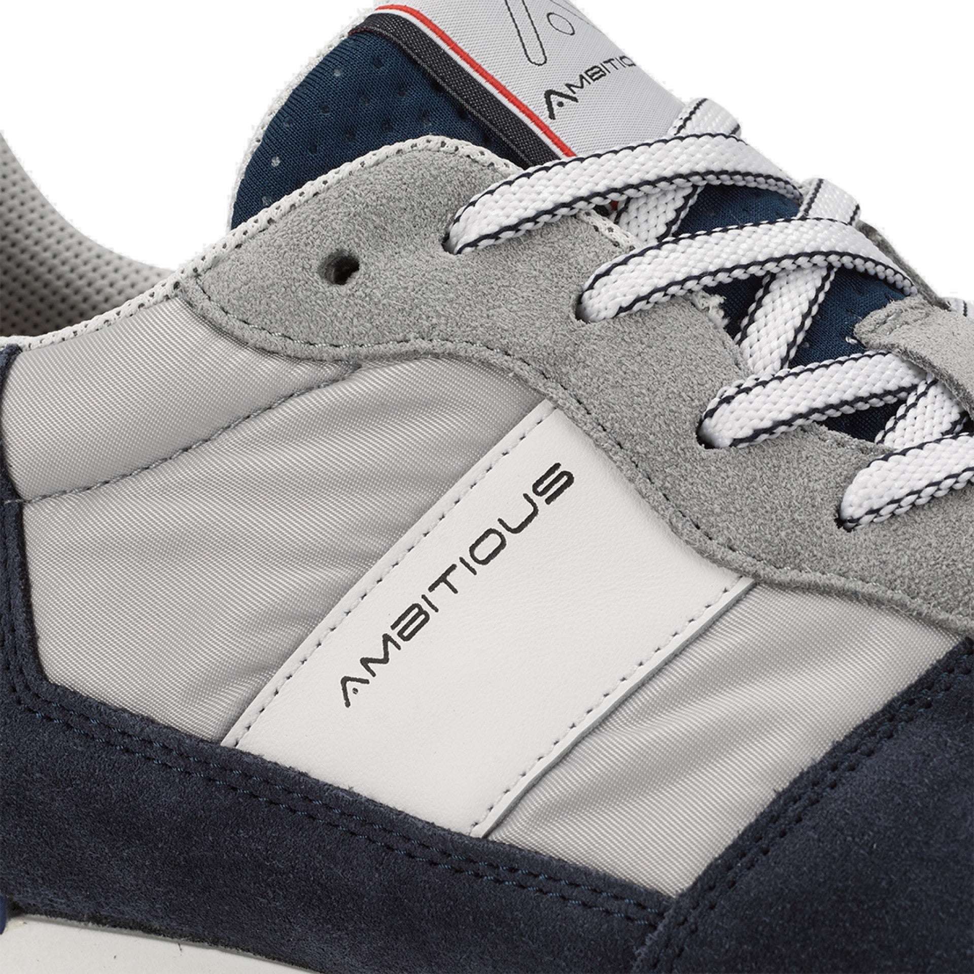 Ambitious Ken Runner Mens Sneaker Navy Grey - Image 5