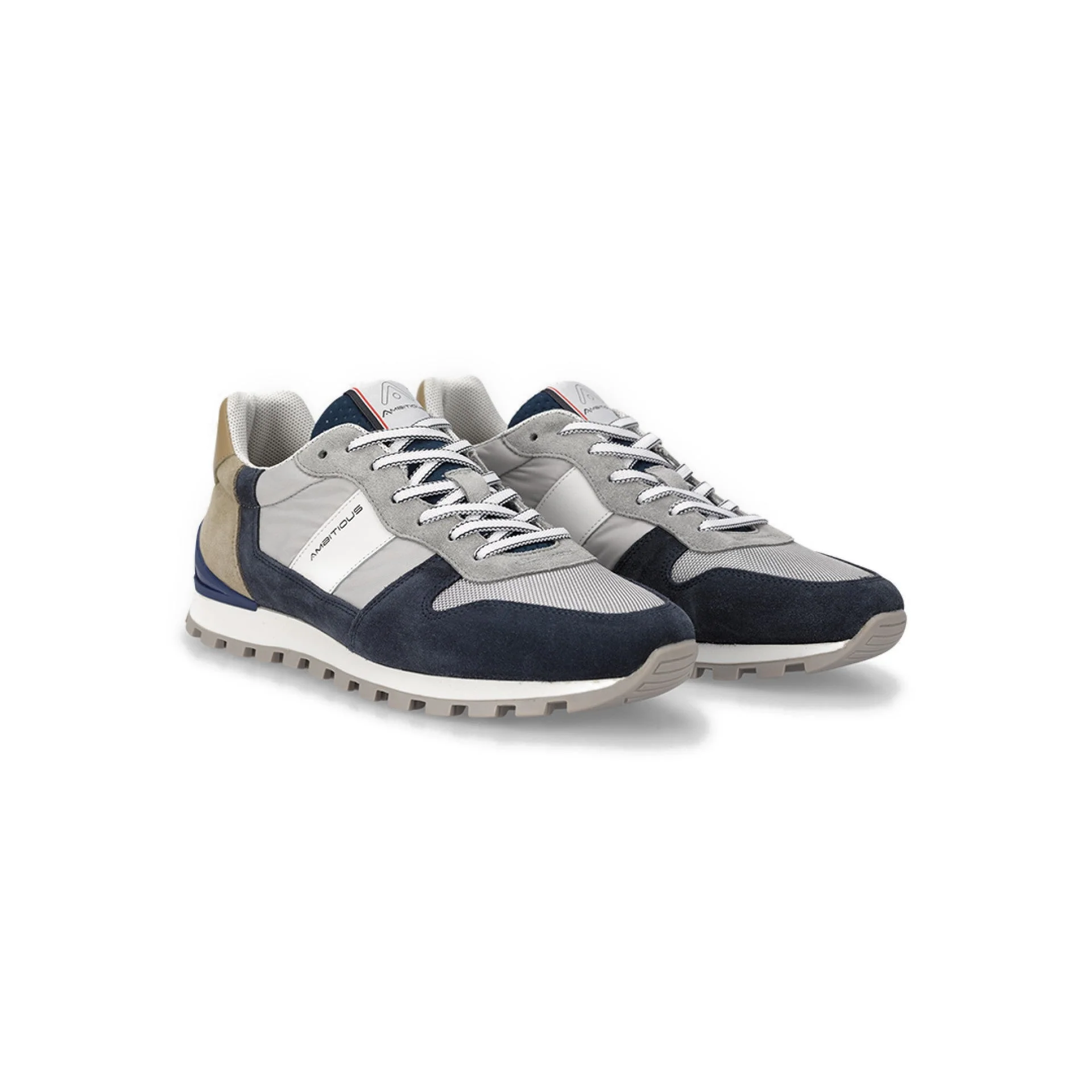 Ambitious Ken Runner Mens Sneaker Navy Grey - Image 6