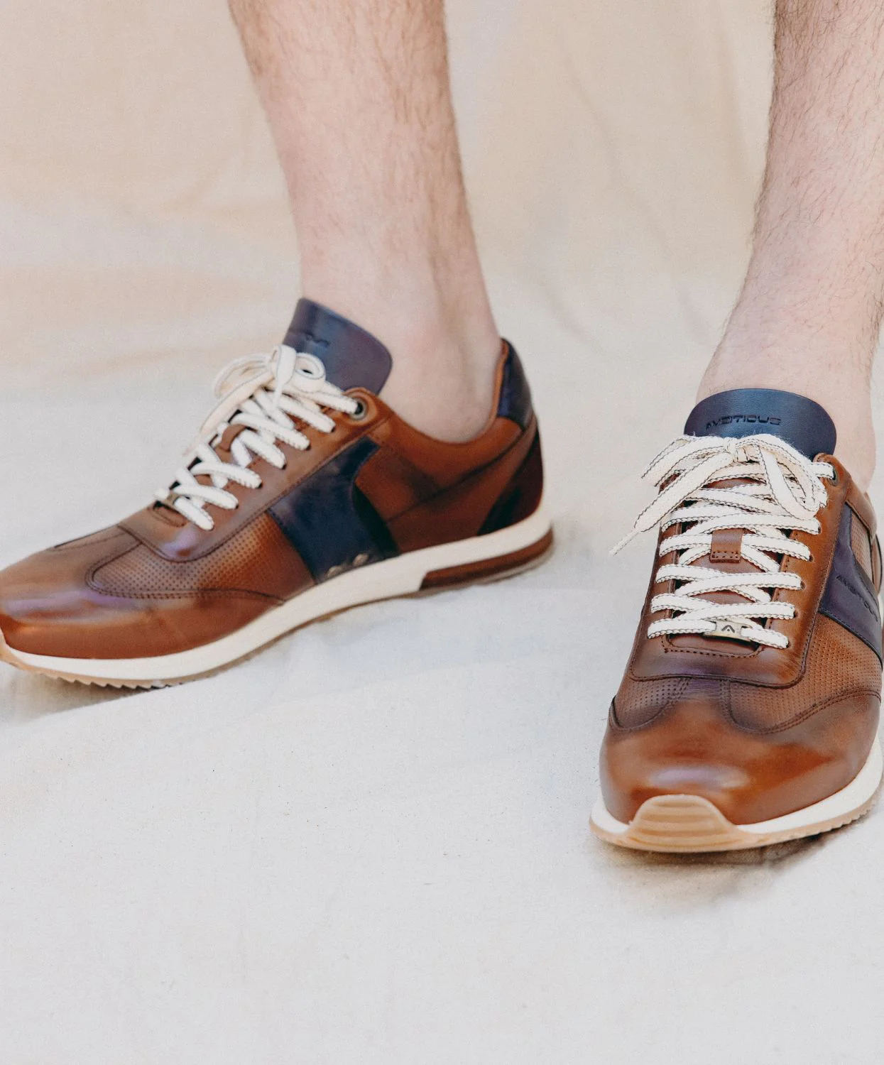 Ambitious Slow Mens Sneaker Cognac - Image 3