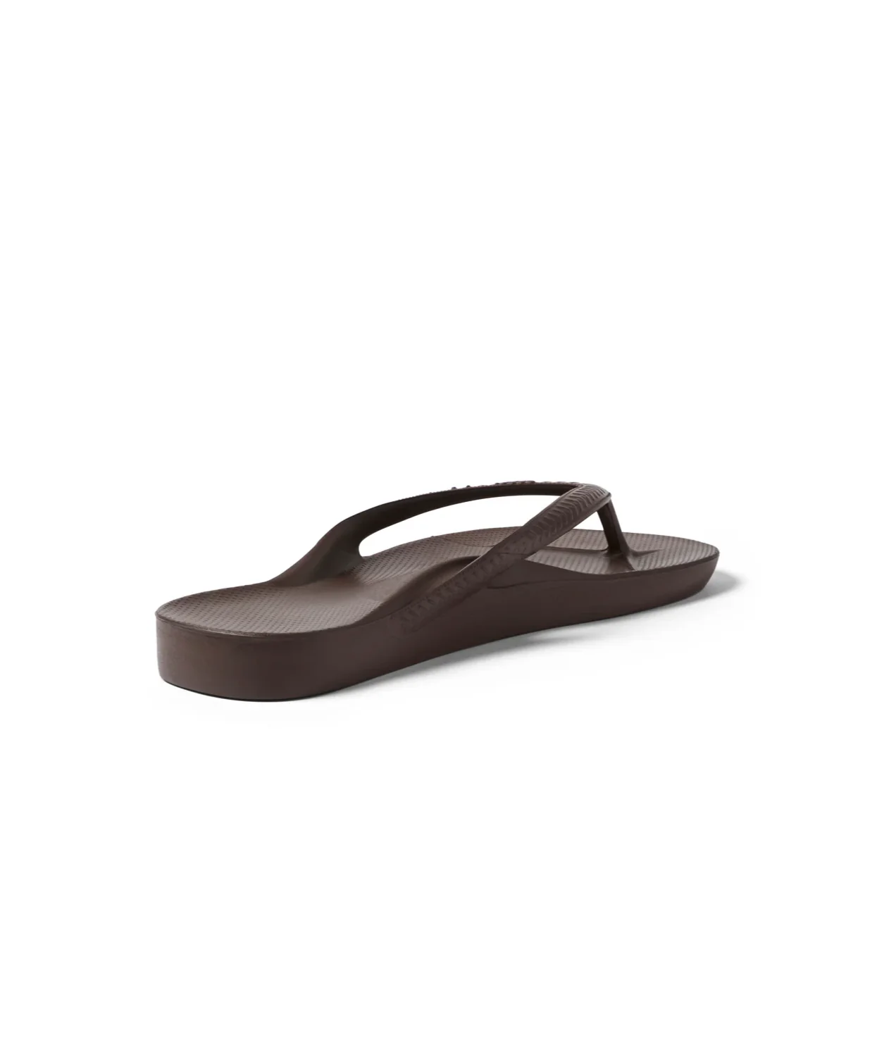 Archies Arch Support Chocolate Brown Thongs - Image 4