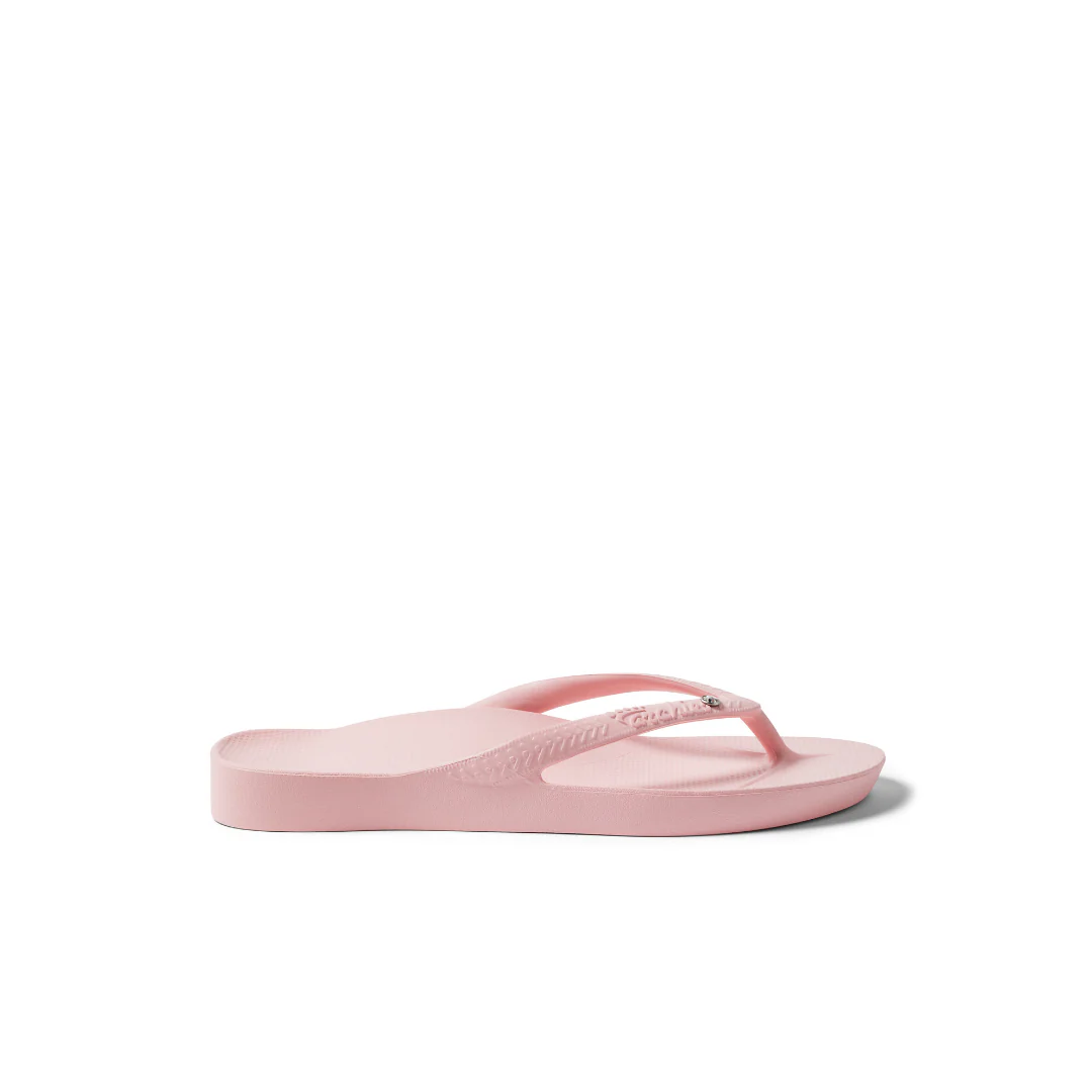 Archies Arch Support Crystal Pink Thongs