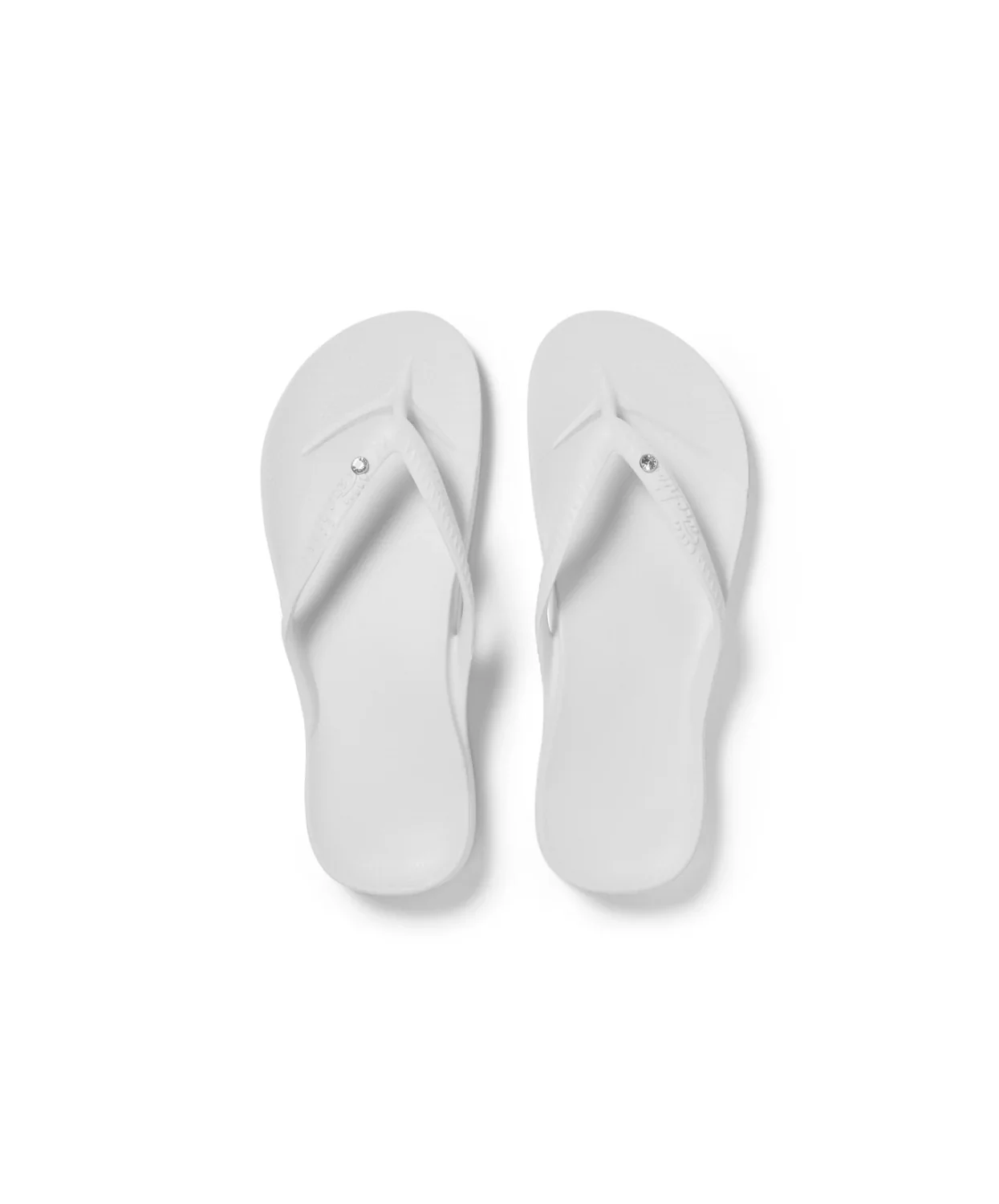 Archies Arch Support Crystal White Thongs - Image 5