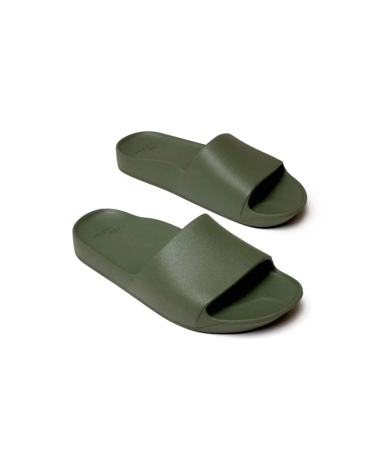 Archies Arch Support Olive (Khaki) Slides - Image 4