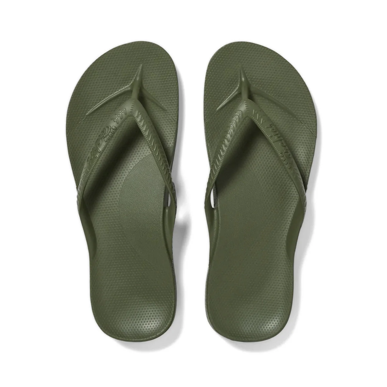 Archies Arch Support Olive (Khaki) Thongs - Image 4