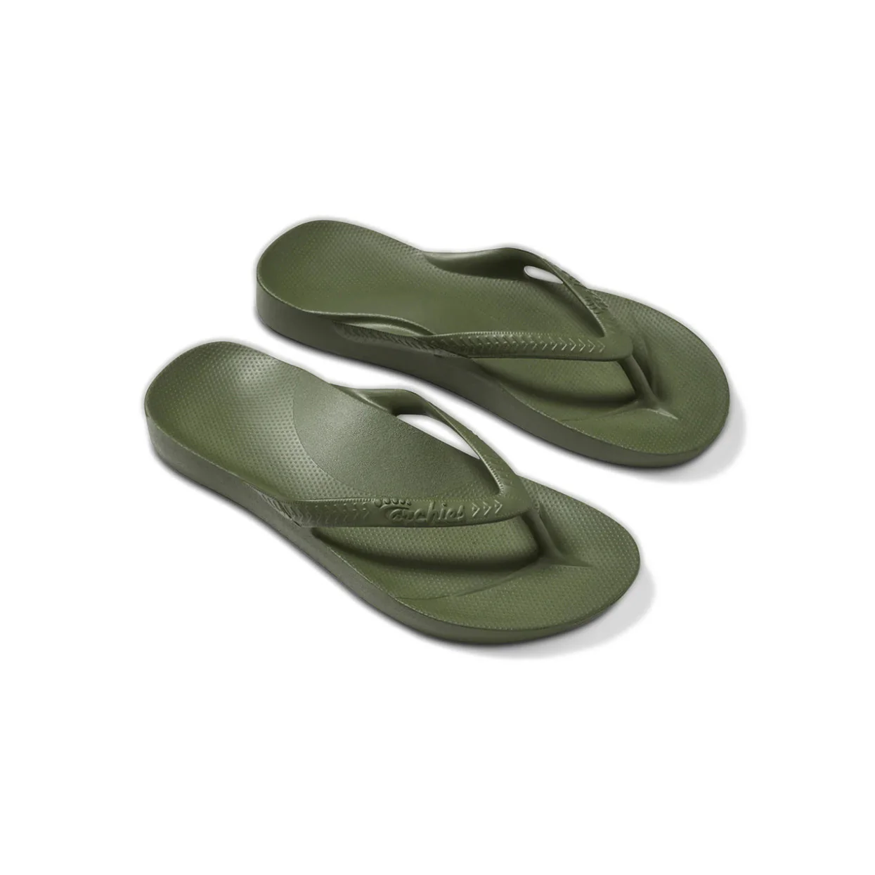 Archies Arch Support Olive (Khaki) Thongs - Image 5