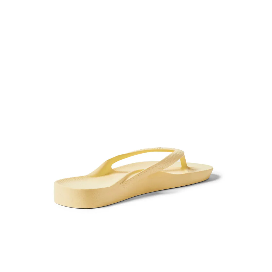 Archies Arch Support Lemon Thongs - Image 4