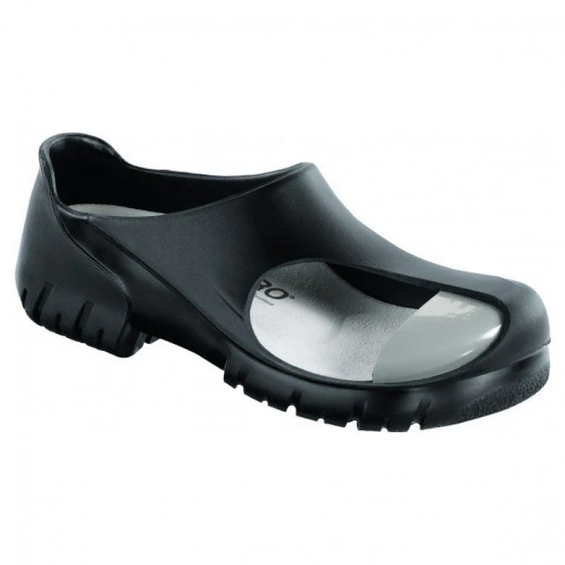 Birkenstock A640 Black Clogs with Steelcap Toe - Image 3