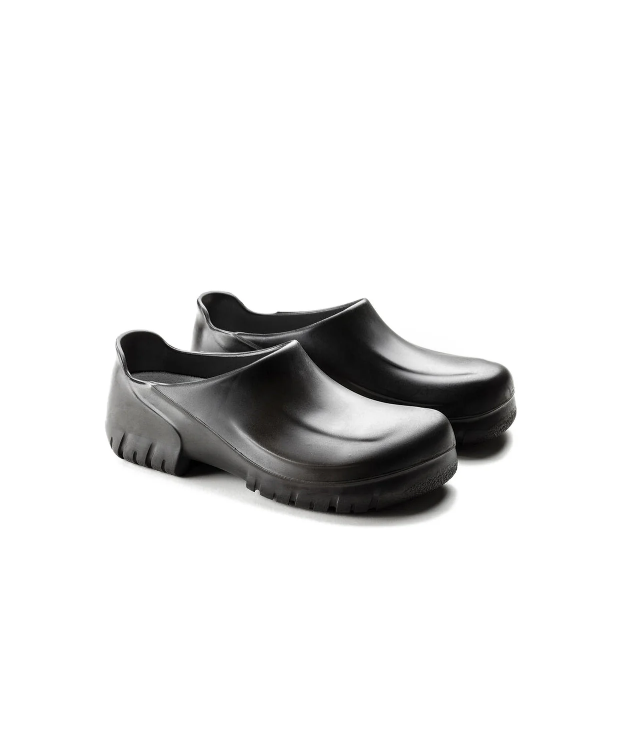 Birkenstock A640 Black Clogs with Steelcap Toe - Image 5