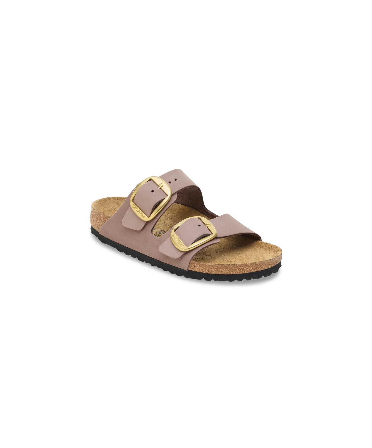 Birkenstock Arizona Big Buckle Nubuck Leather Faded Purple Sandals - Image 2