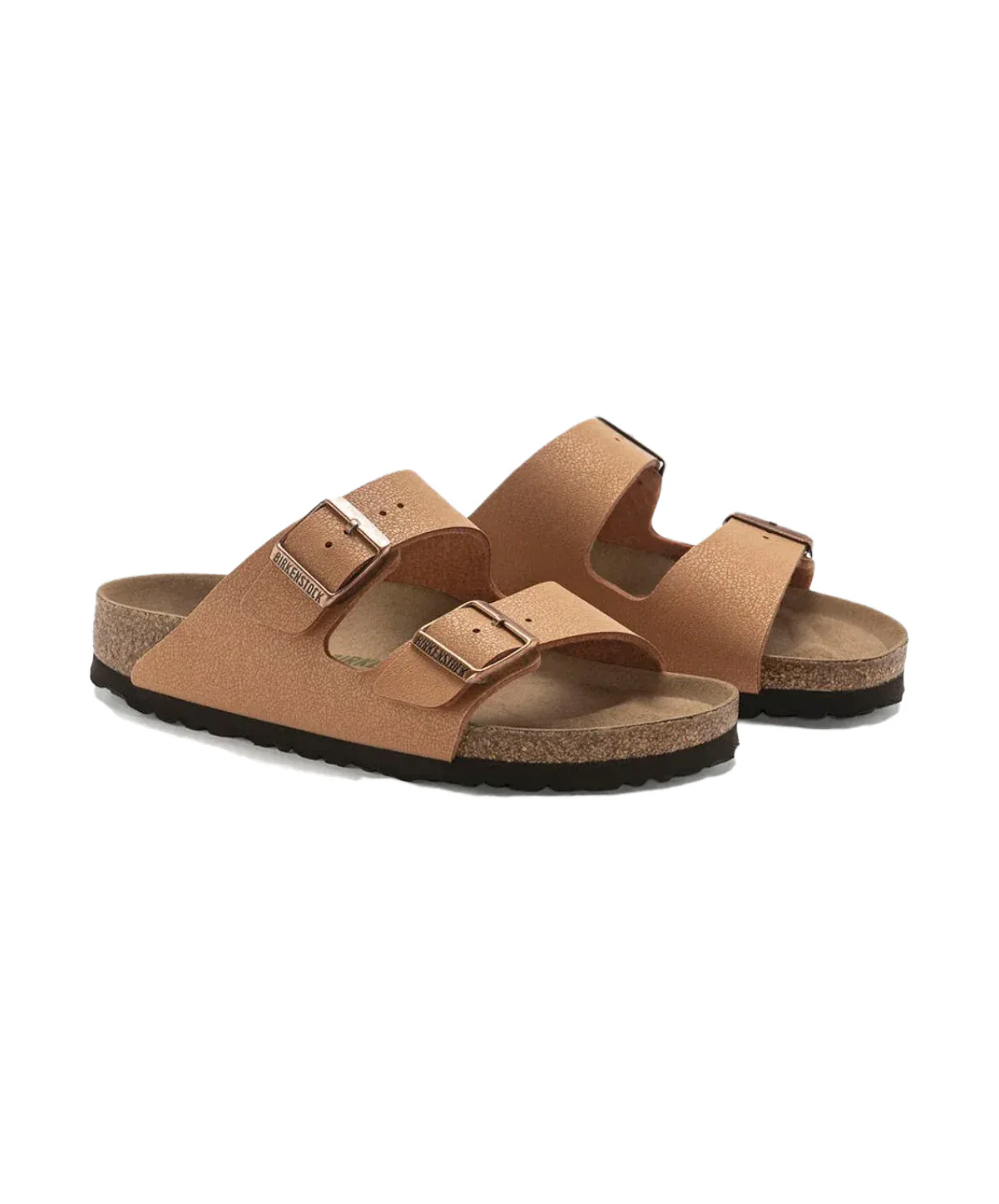 Birkenstock Arizona BirkiBuc Earthy Pecan Vegan Sandals - Image 4