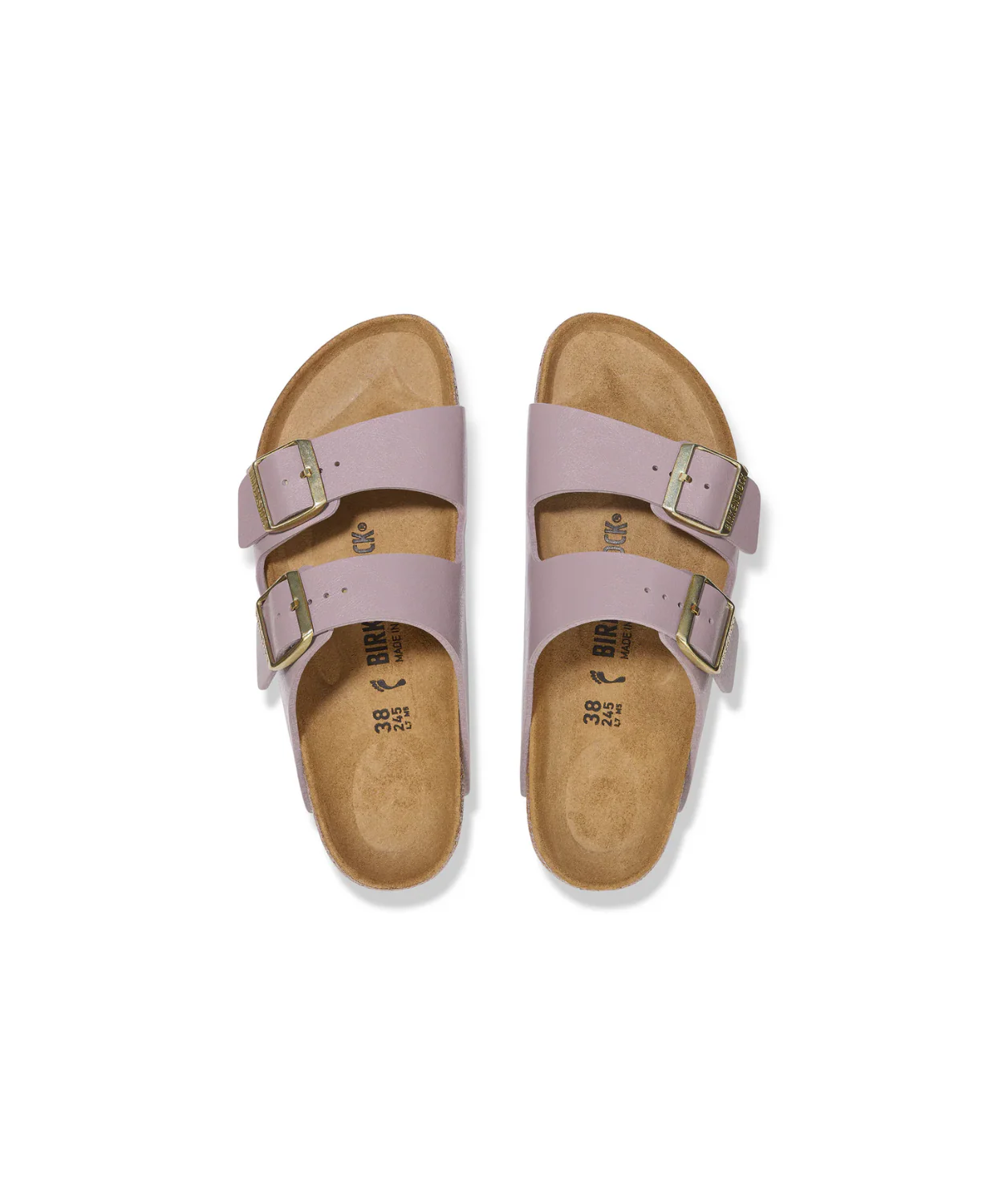Birkenstock Arizona Birko-Flor Graceful Faded Purple Sandals - Image 5