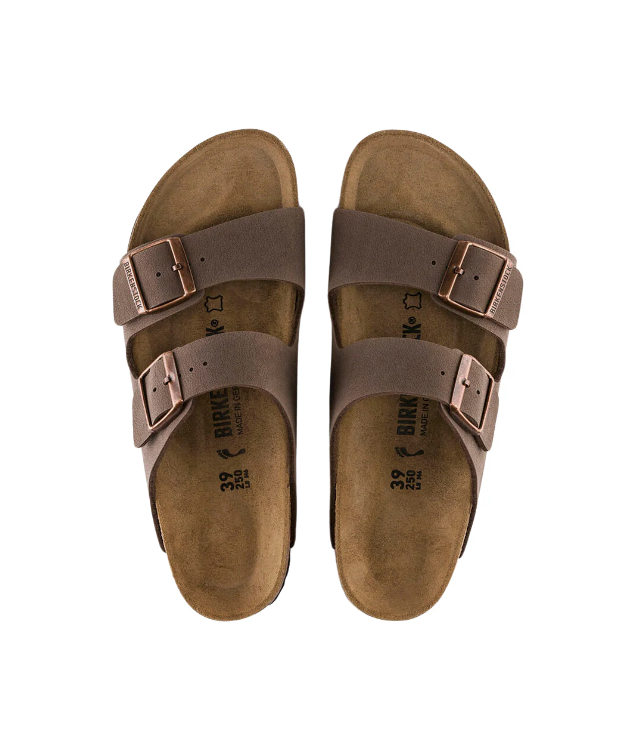 Birkenstock Arizona BirkiBuc Mocca Sandals - Image 5