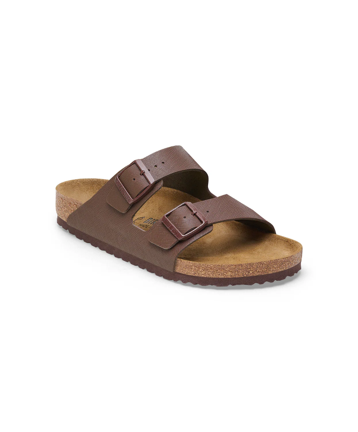 Birkenstock Arizona Birko-Flor Saffiano Roast Sandals - Image 4