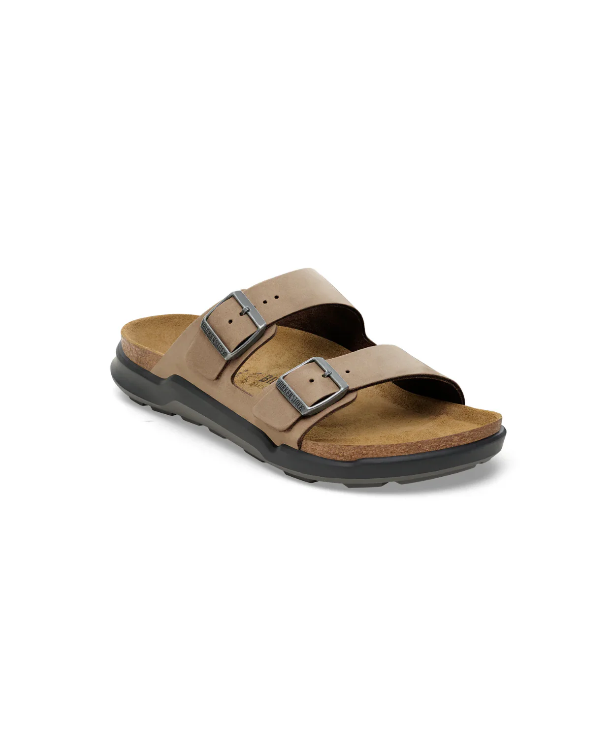 Birkenstock Arizona Cross Town Oiled Leather Tobacco Brown Mens Sandals - Image 3