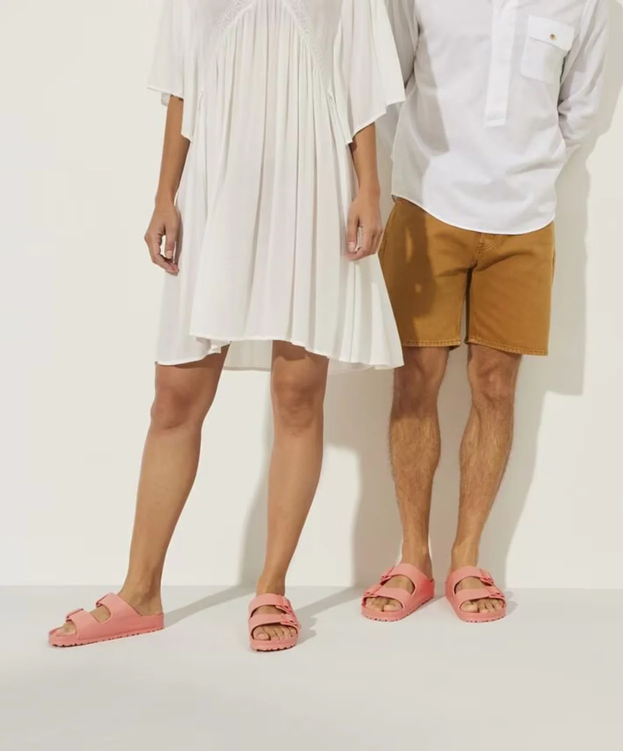 Birkenstock Arizona EVA Coral Peach Sandals - Image 2