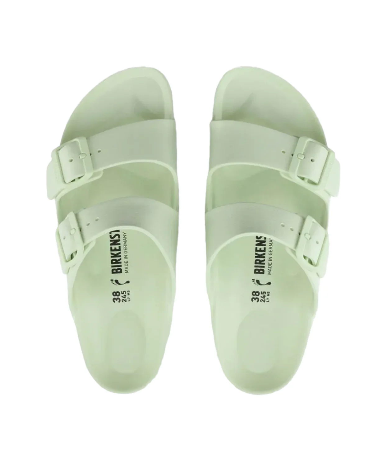 Birkenstock Arizona EVA Faded Lime Sandals - Image 4