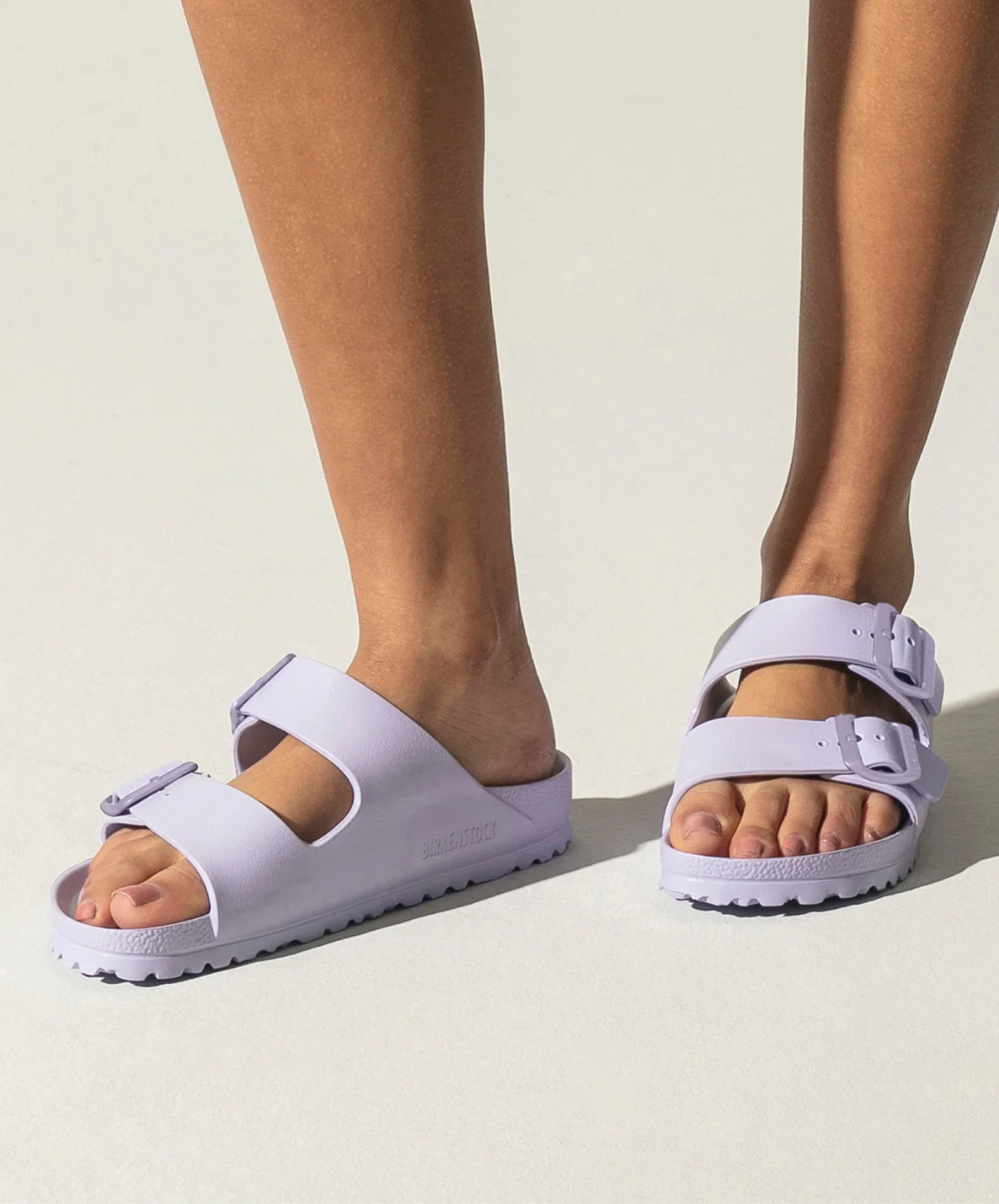 Birkenstock Arizona EVA Purple Fog Sandals - Image 3