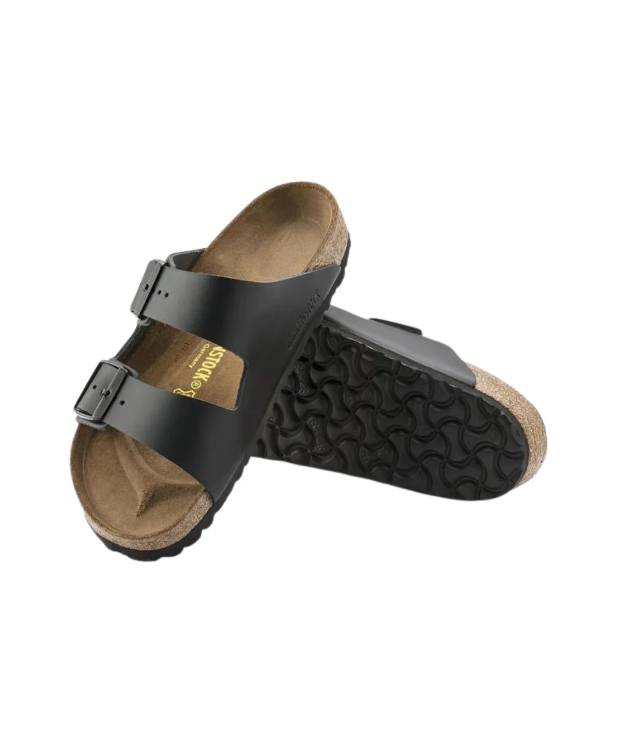 Birkenstock Arizona Leather Black Sandals - Image 4