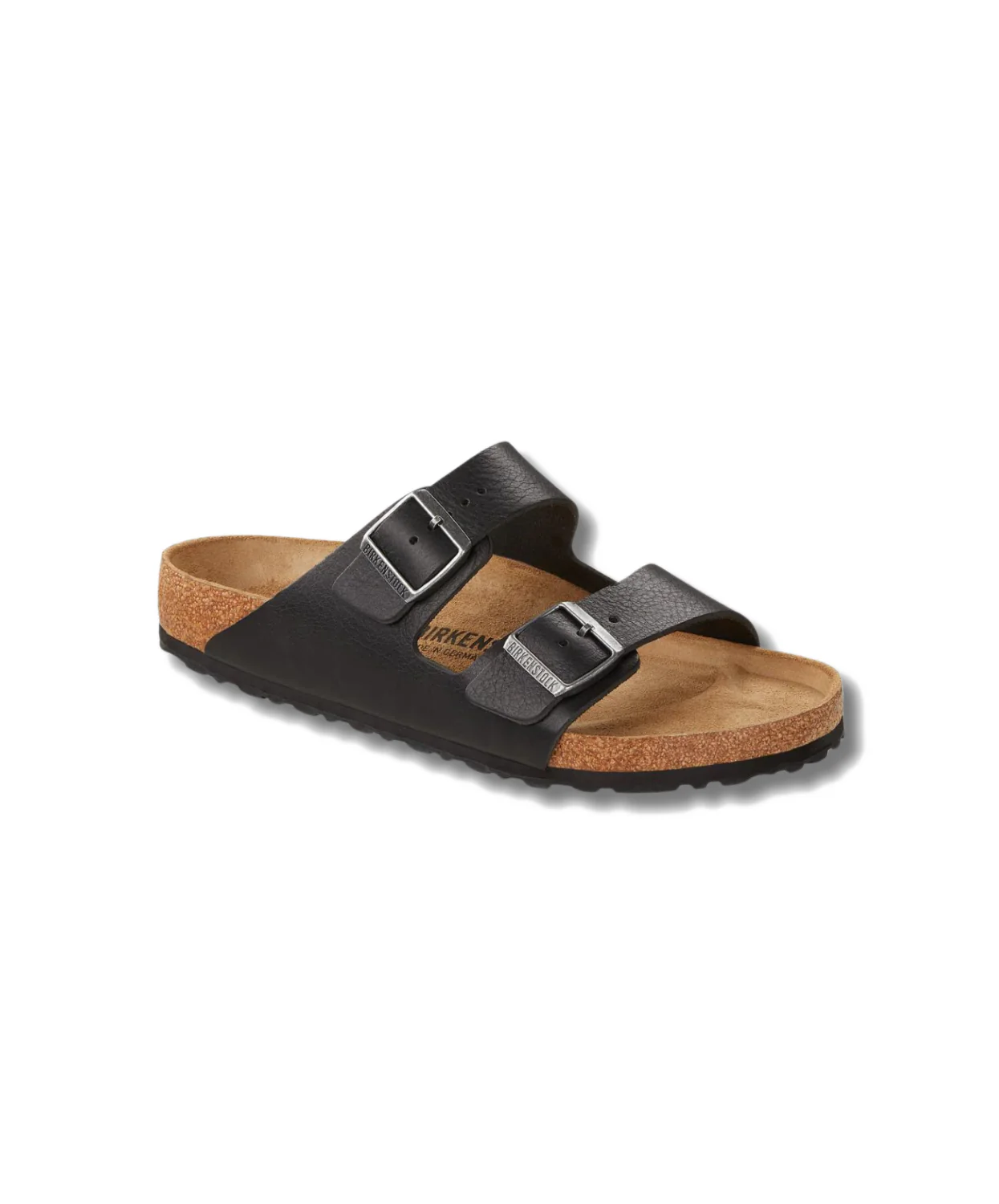 Birkenstock Arizona Vintage Leather Wood Black Sandals - Image 4
