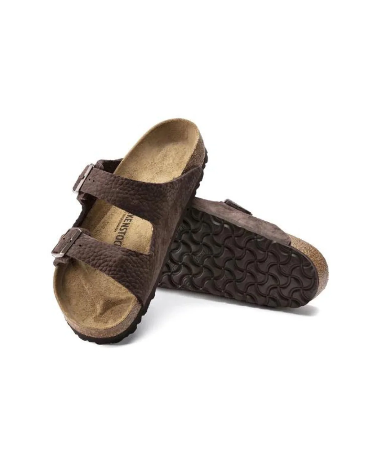 Birkenstock Arizona Nubuck Leather Desert Buck Roast Sandals - Image 5