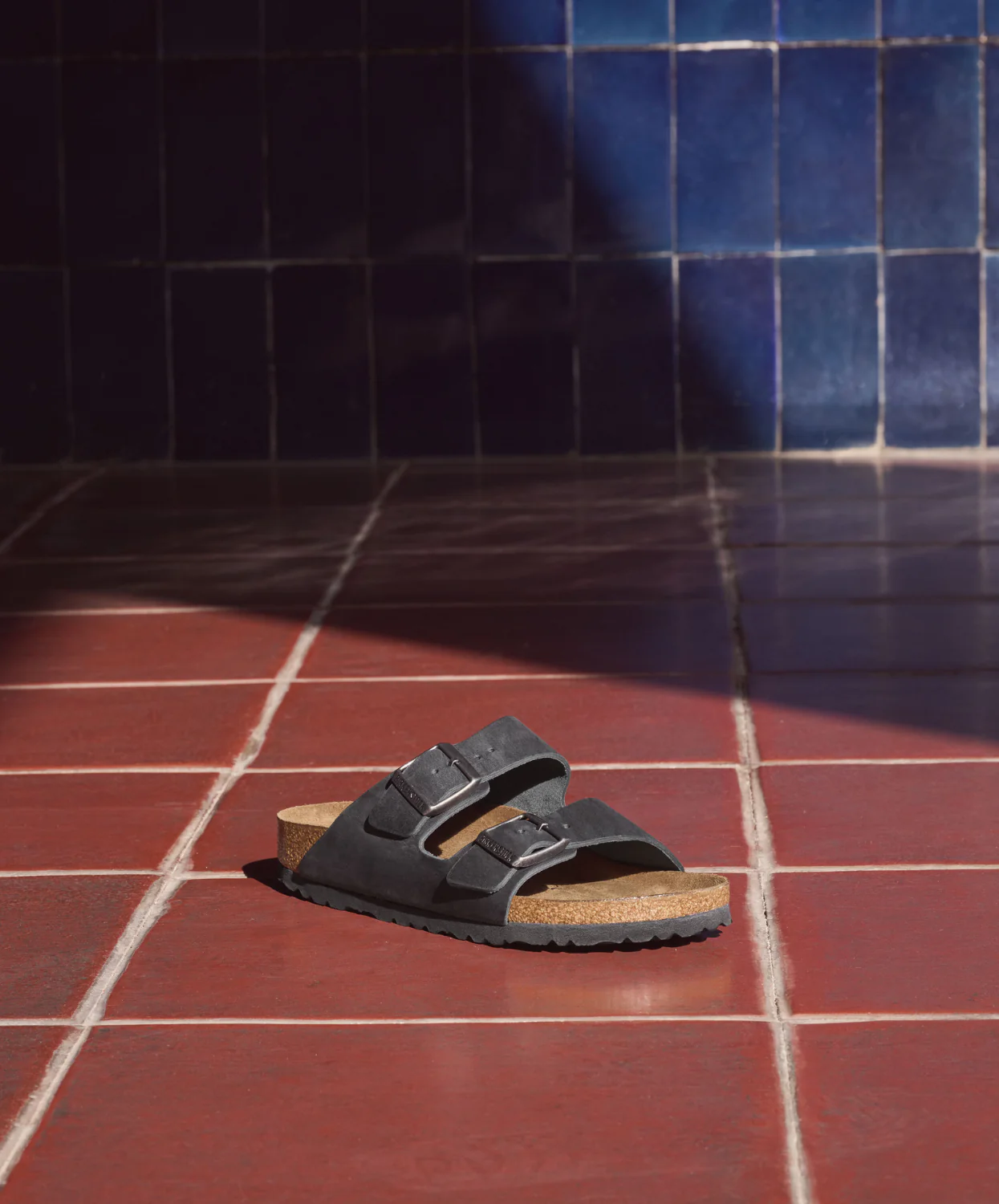 Birkenstock Arizona Oiled Leather Black Sandals - Image 3