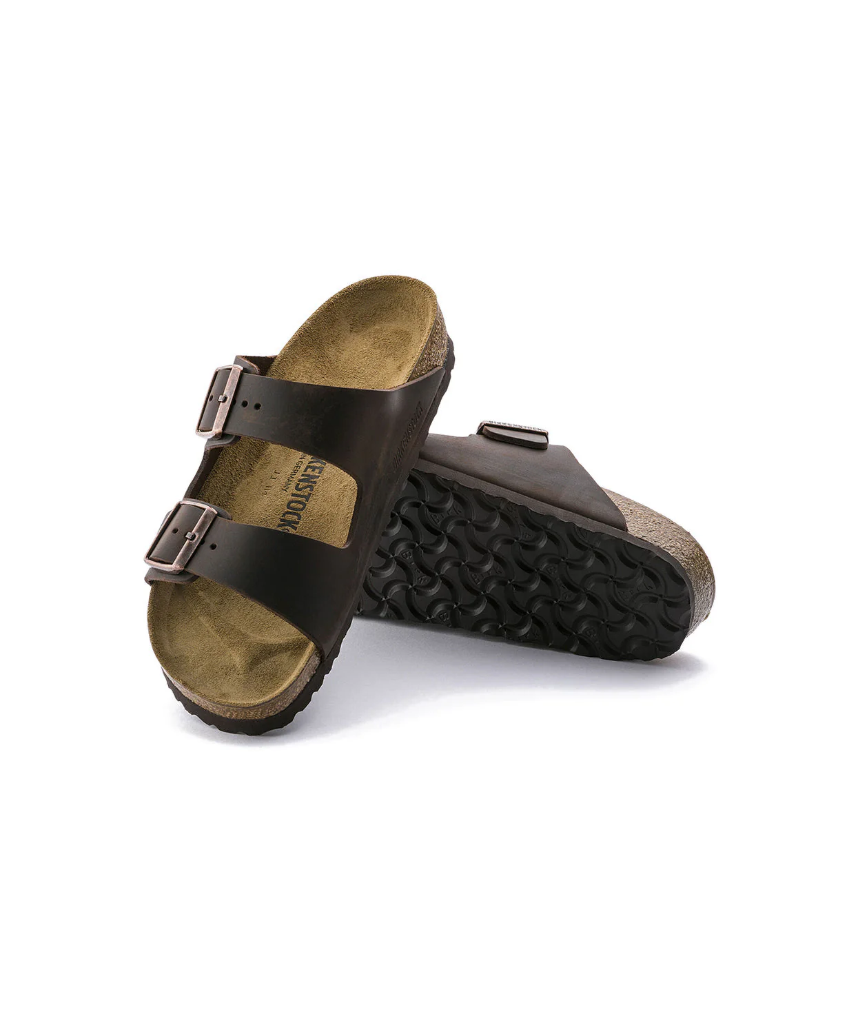 Birkenstock Arizona Oiled Leather Habana Sandals - Image 4