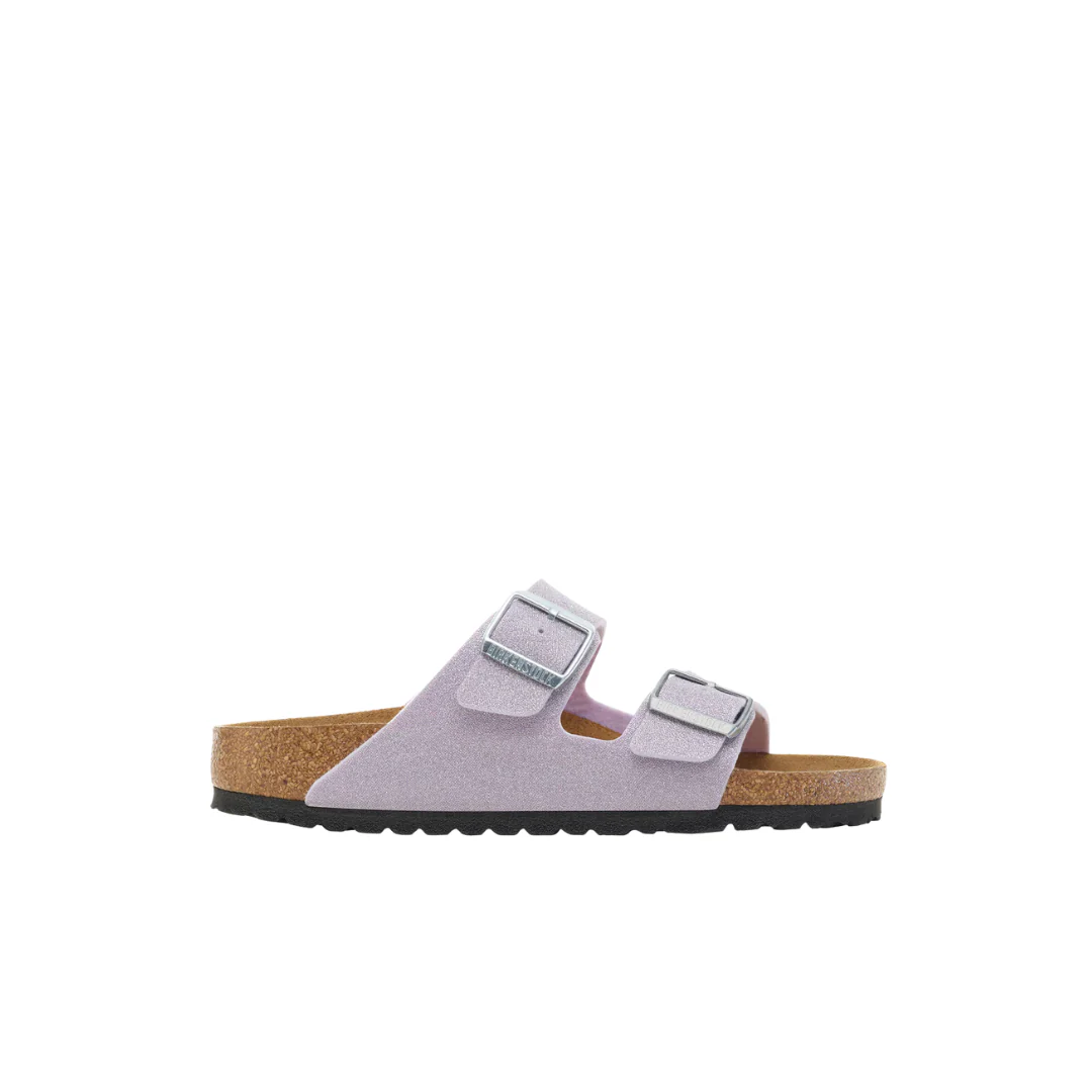 Birkenstock Arizona Shiny Glitter Synthetic Faded Purple Sandals