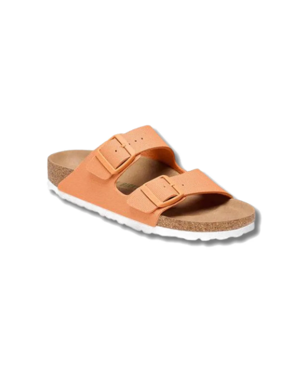 Birkenstock Arizona Textile Canvas Papaya Vegan Sandals - Image 2
