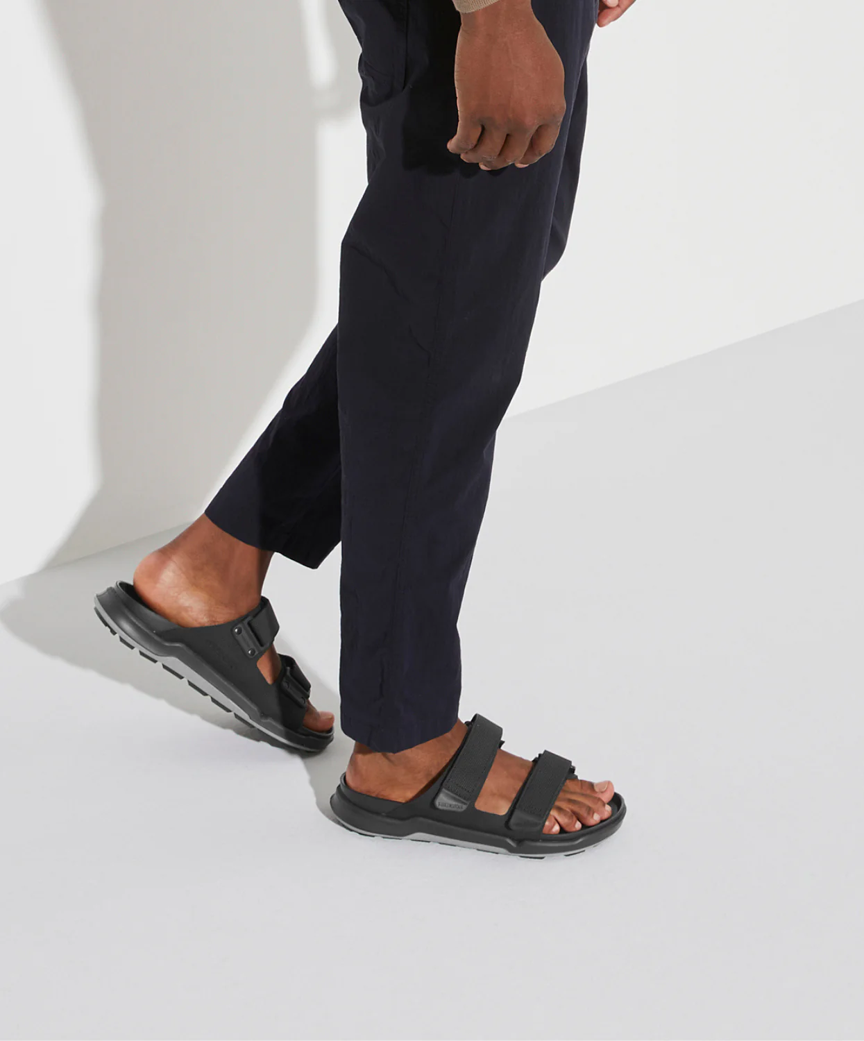 Birkenstock Atacama Cross Element Birko-Flor Black Sandals - Image 3
