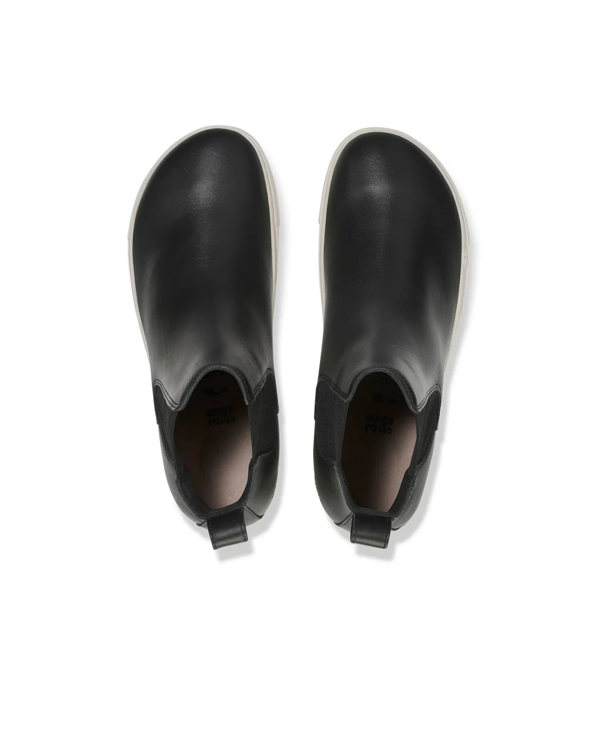 Birkenstock Bend Chelsea Smooth Leather Black Boots - Image 5