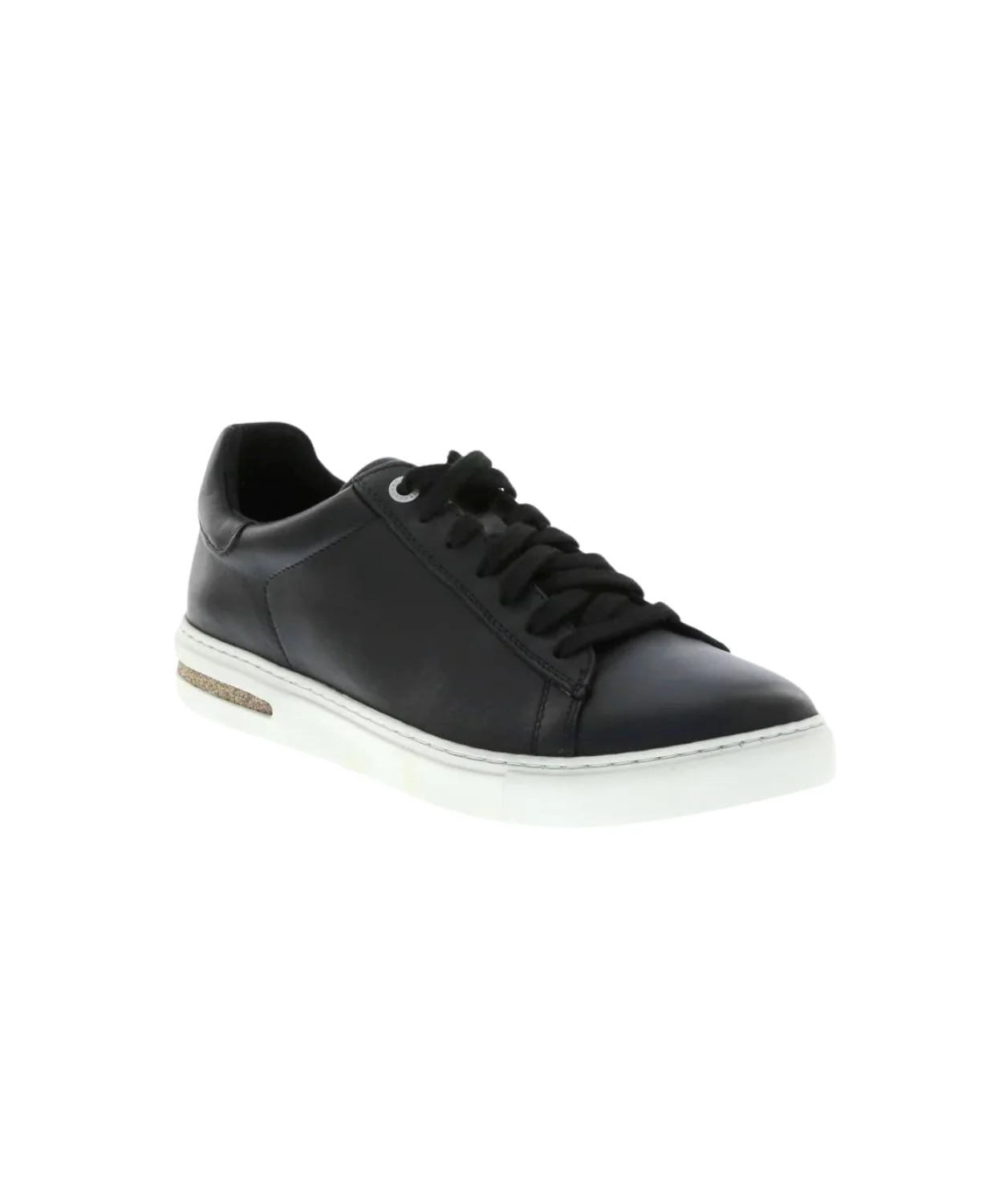 Birkenstock Bend Low Natural Leather Black Sneakers - Image 4