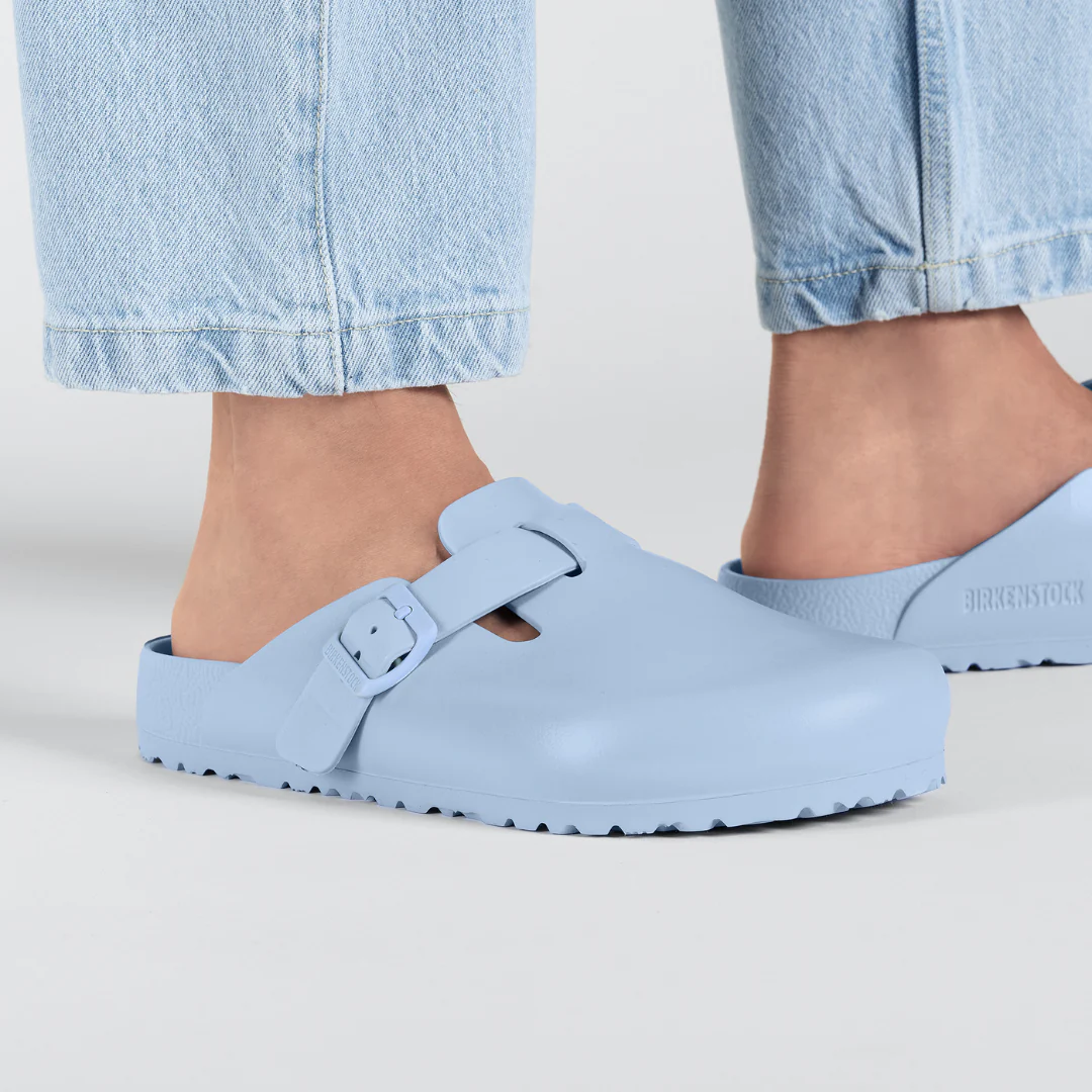 Birkenstock Boston EVA Dusty Blue Clogs - Image 3