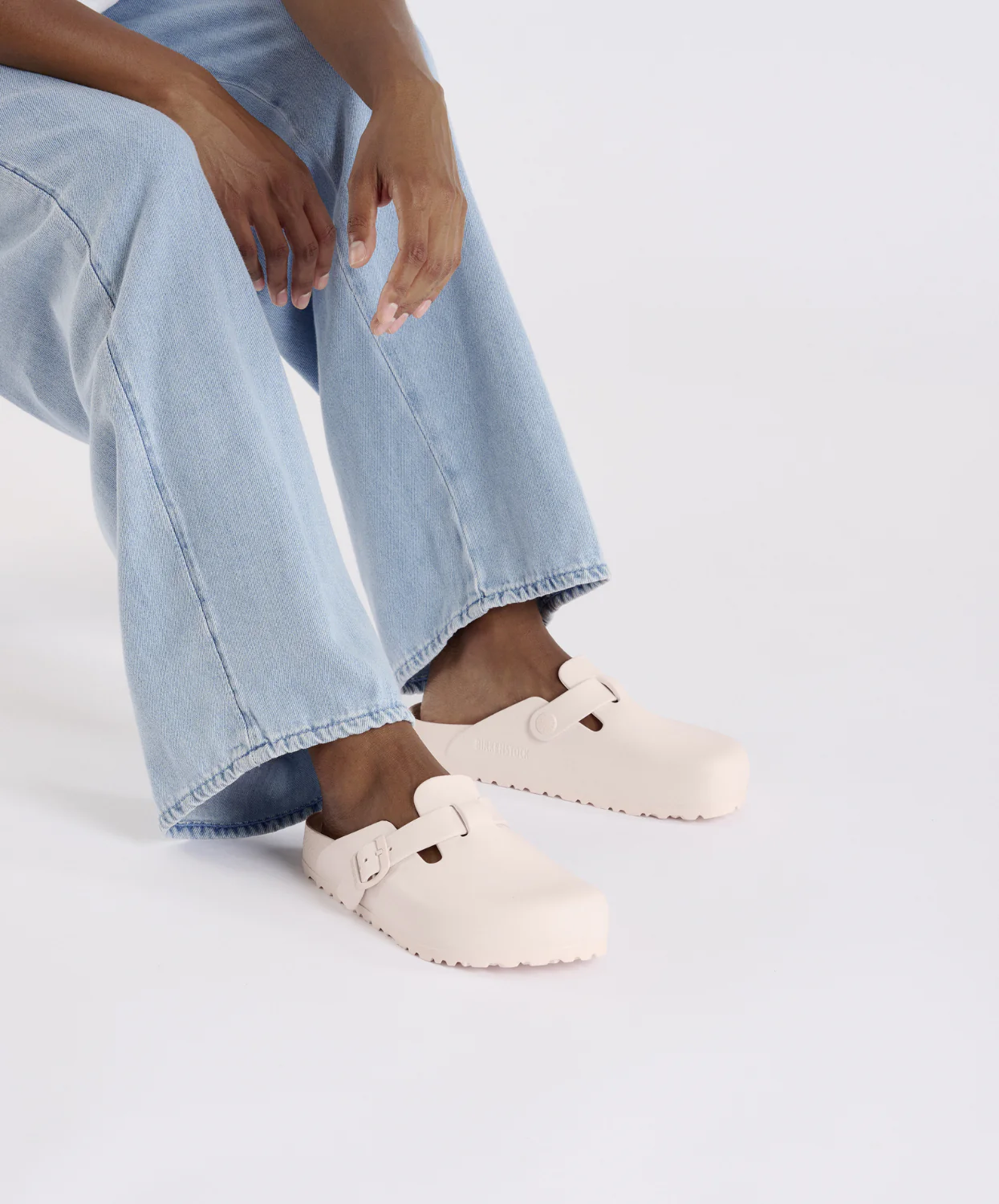 Birkenstock Boston EVA Light Rose Clogs - Image 2