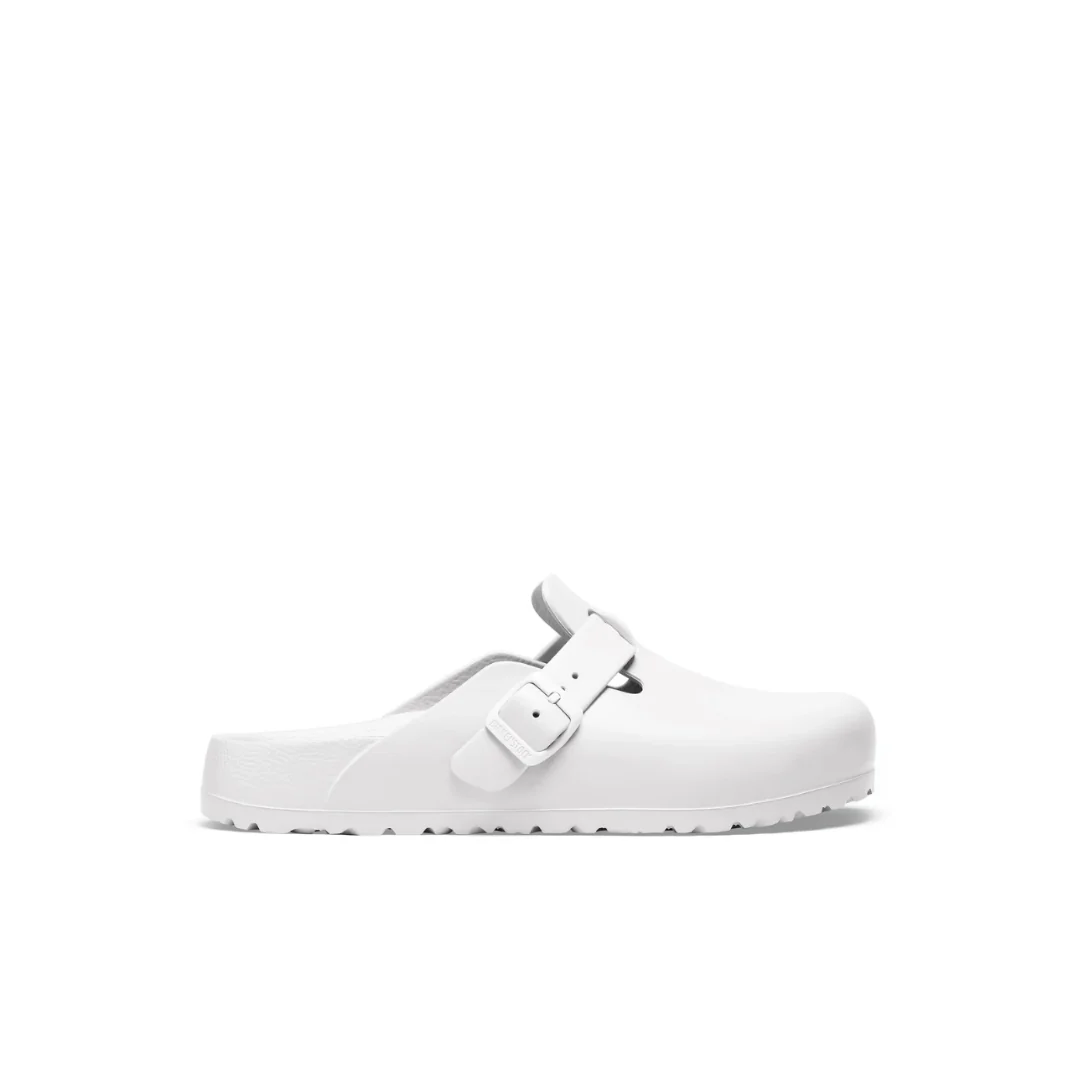 Birkenstock Boston EVA White Clogs