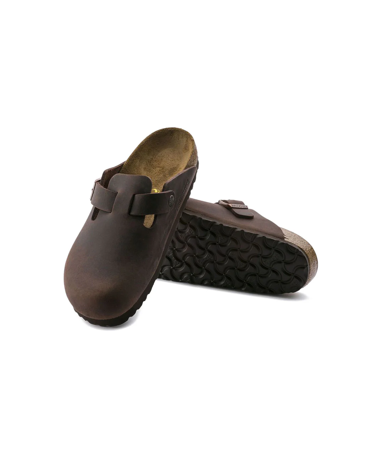 Birkenstock Boston Oiled Leather Habana Clogs - Image 4