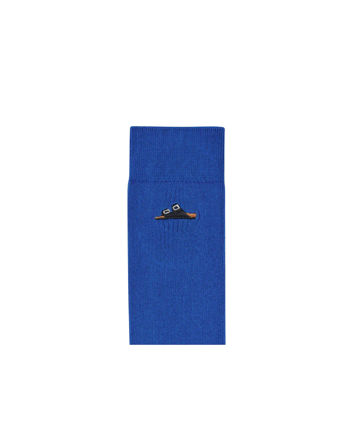 Birkenstock Cotton Rib Ultra Blue Unisex Socks - Image 2