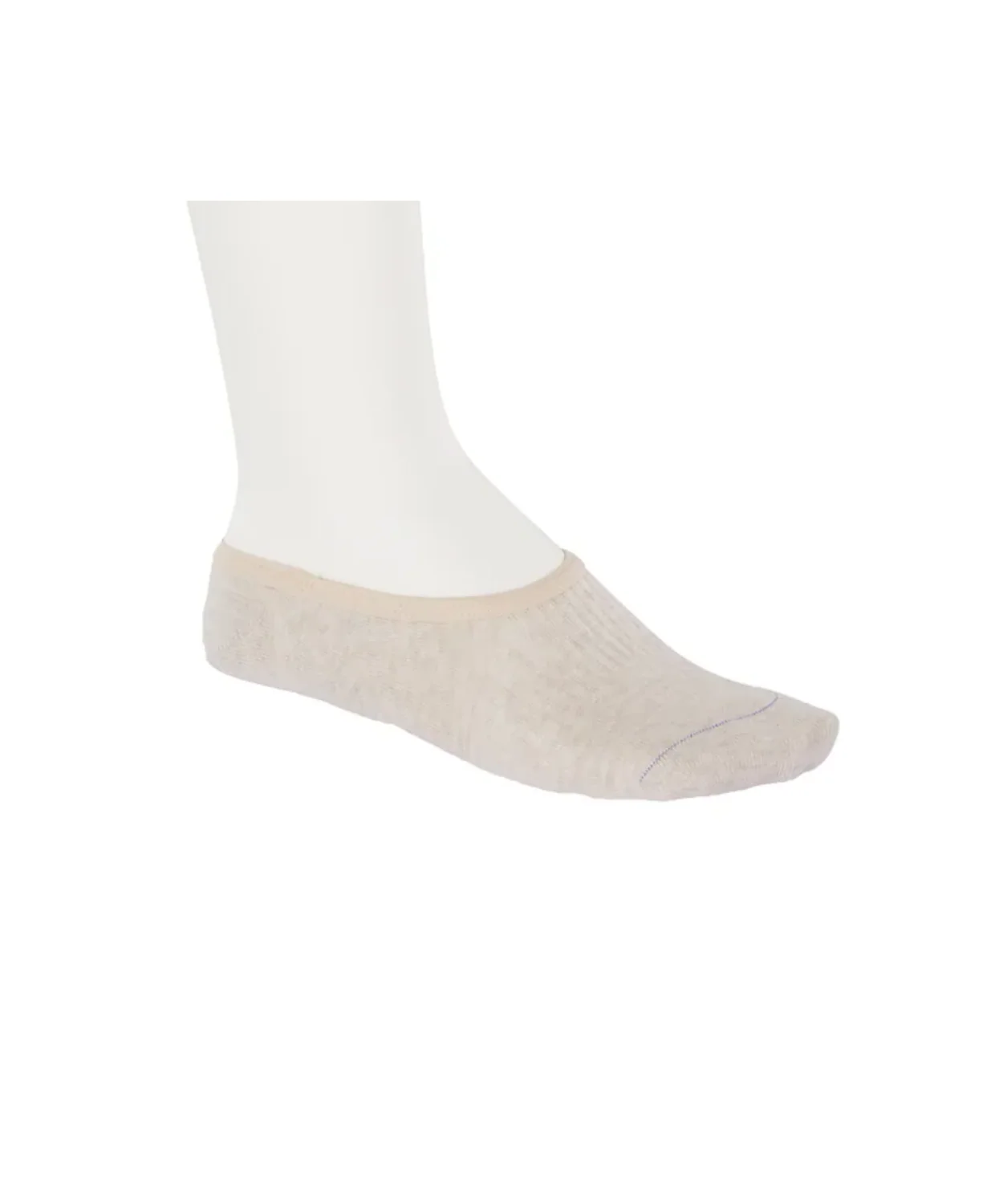 Birkenstock Cotton Sole Invisible Beige Unisex Socks