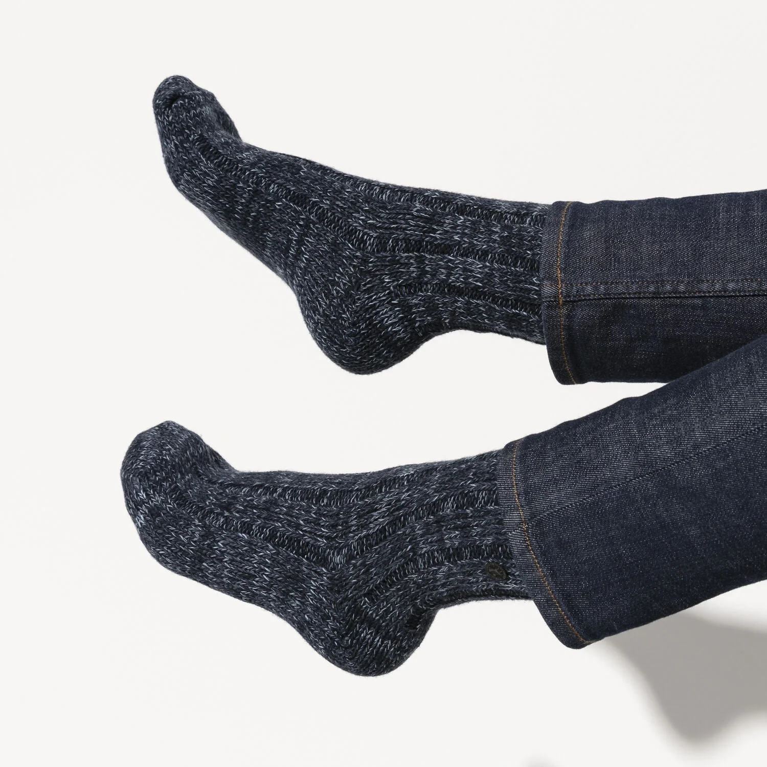 Birkenstock Cotton/Fashion Twist Blue Unisex Socks - Image 4