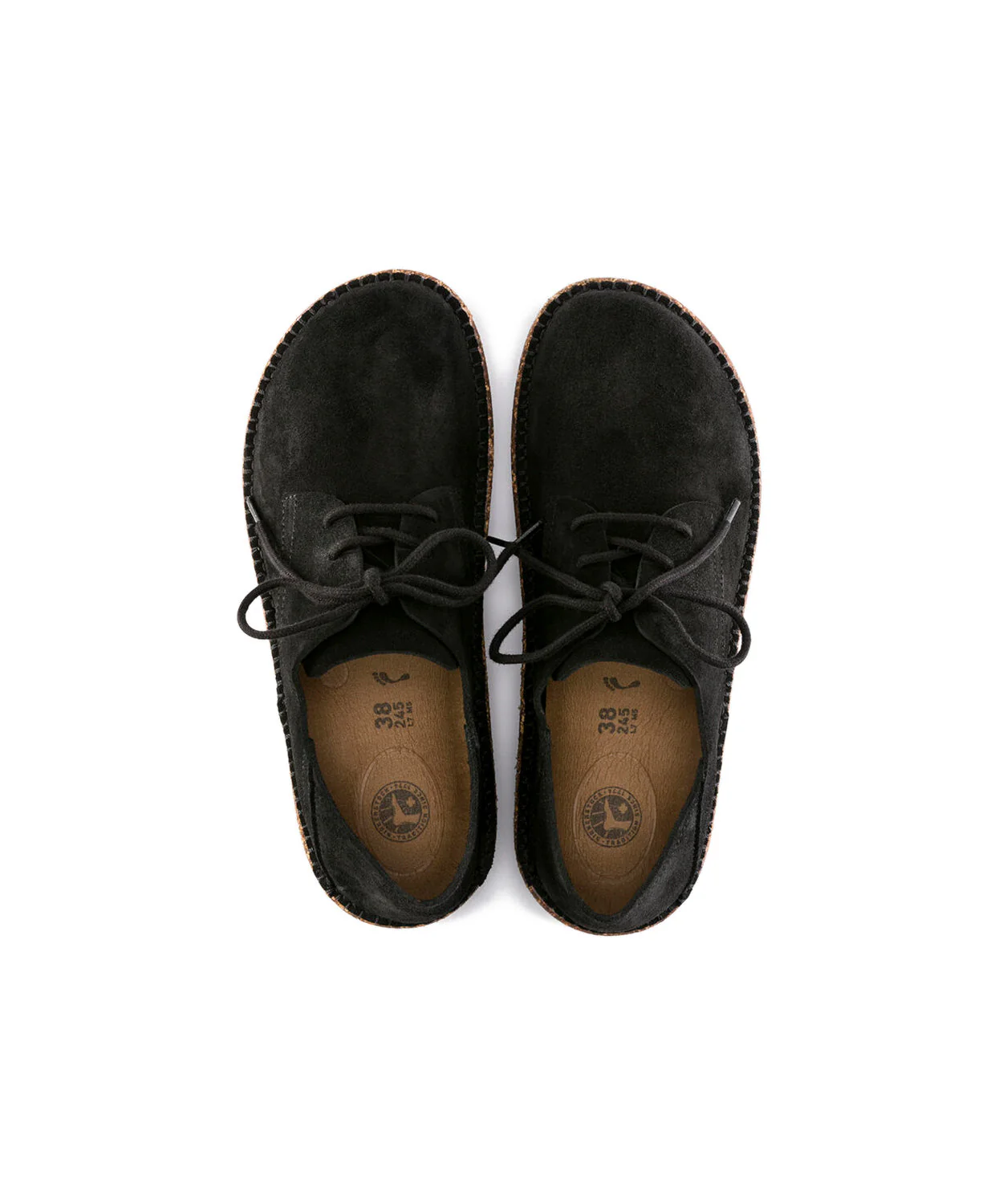 Birkenstock Gary Suede Leather Black Shoes - Image 5