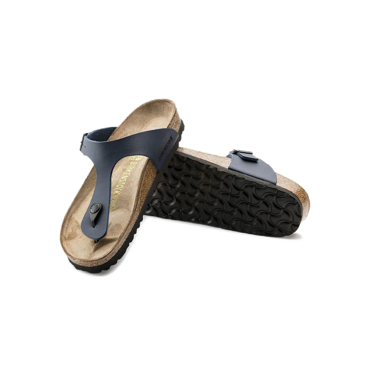 Birkenstock Gizeh Birko-Flor Blue Sandals - Image 4