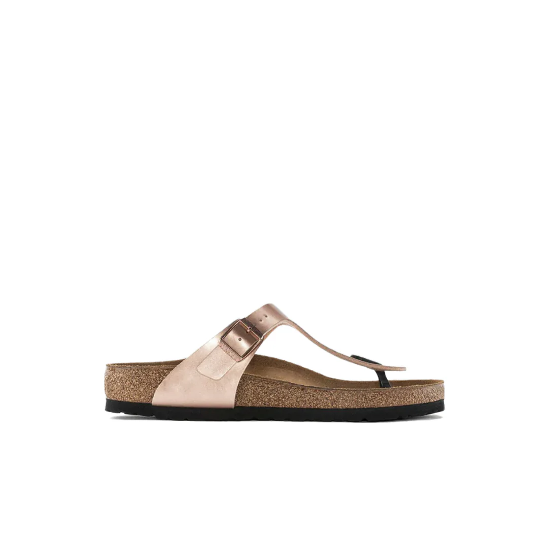 Birkenstock Gizeh Birko-Flor Metallic Copper Sandals