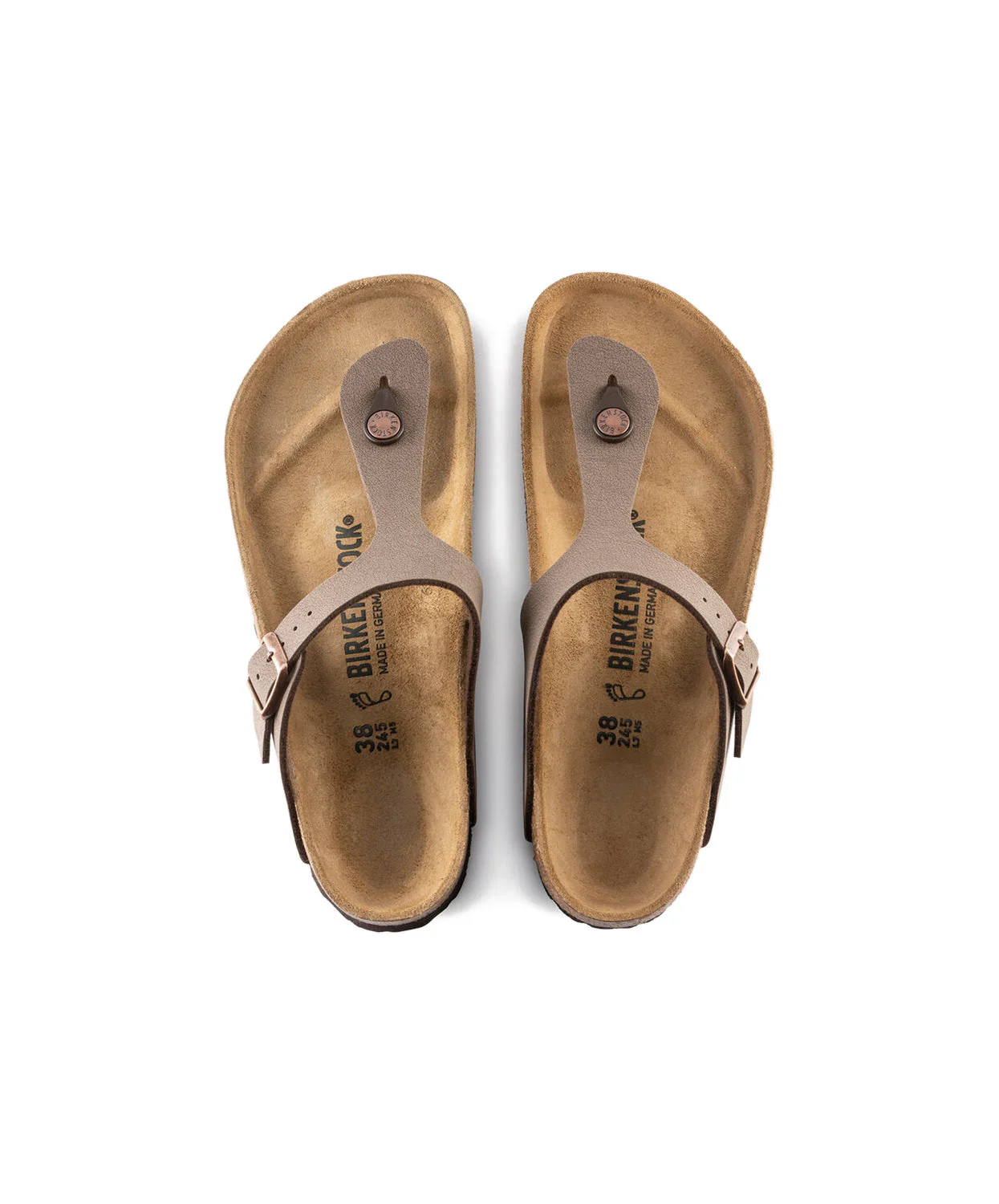 Birkenstock Gizeh BirkiBuc Mocca Sandals - Image 6