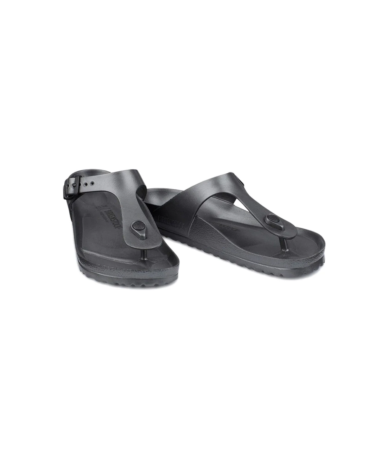 Birkenstock Gizeh EVA Metallic Anthracite Sandals - Image 2