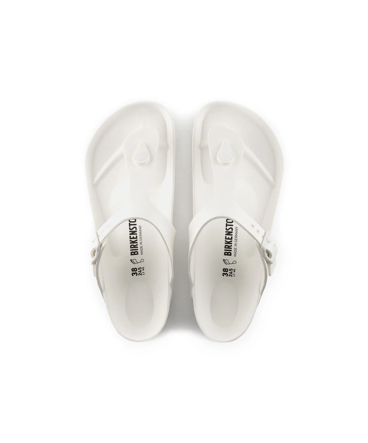 Birkenstock Gizeh EVA White Sandals - Image 6