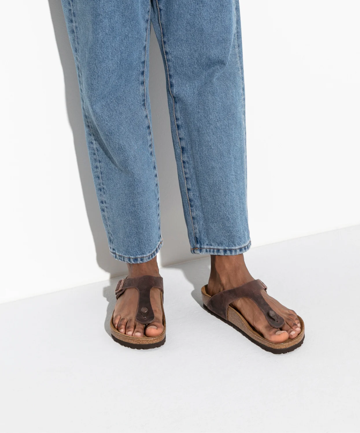 Birkenstock Gizeh Oiled Leather Habana Sandals - Image 3