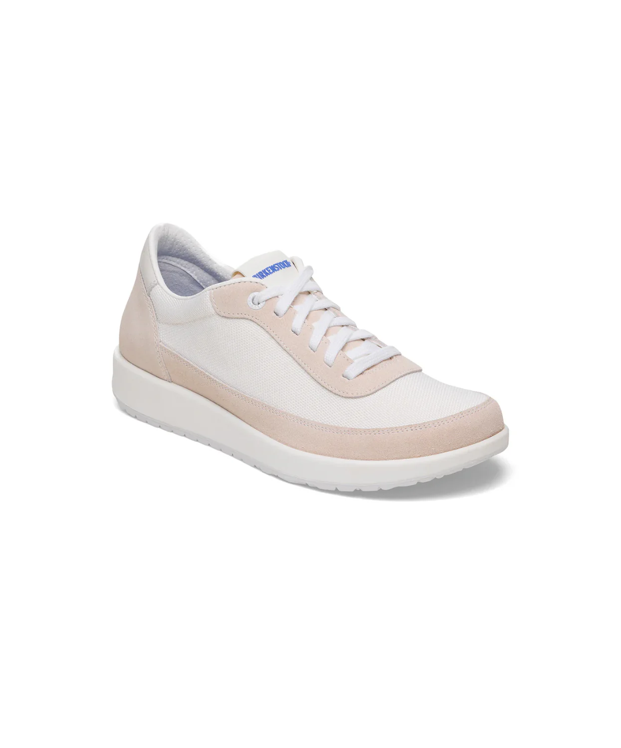 Birkenstock Honnef City Suede/Mesh Mix Eggshell/Antique White Shoes - Image 4