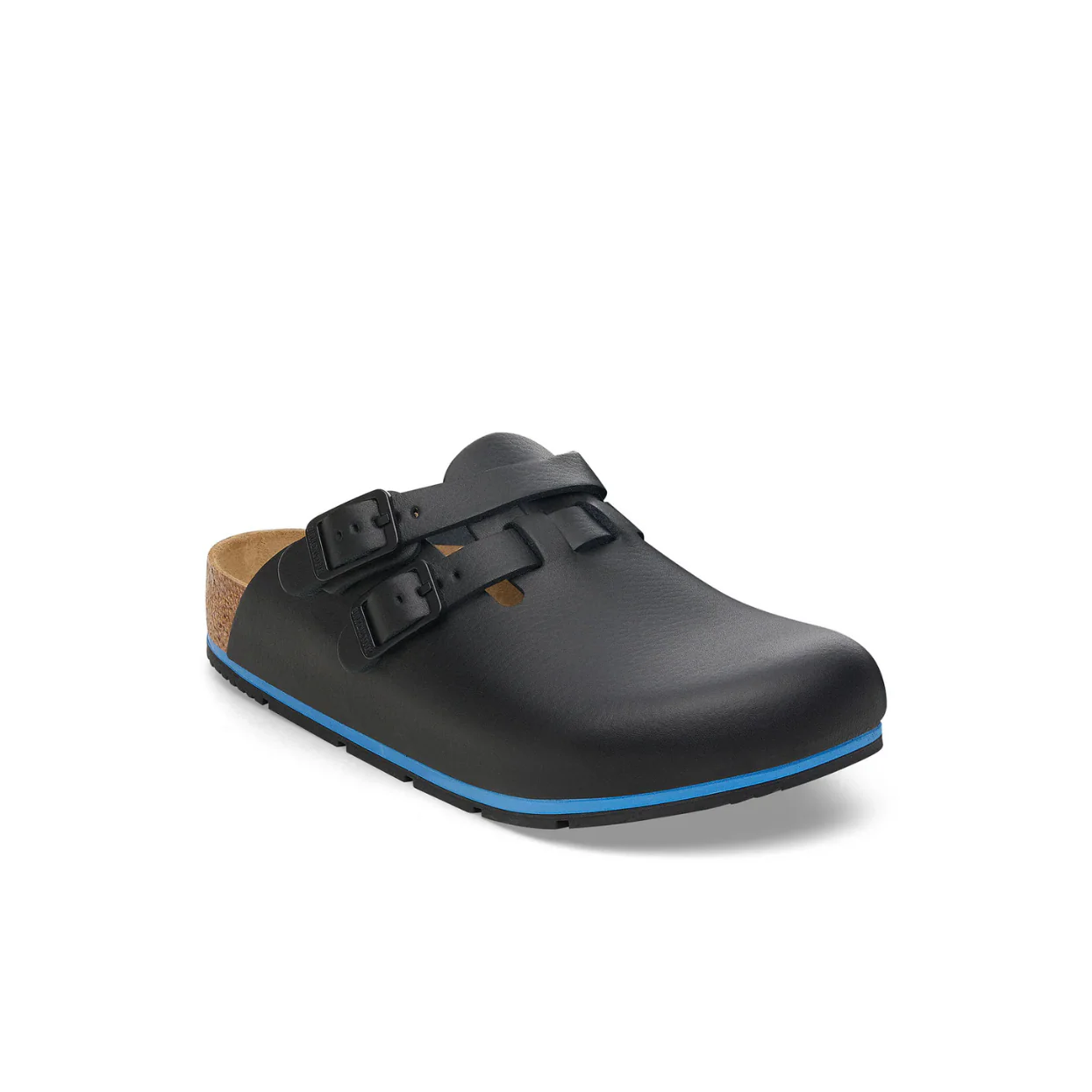 Birkenstock Kay Pro PU Coated/Leather Black Clogs - Image 4